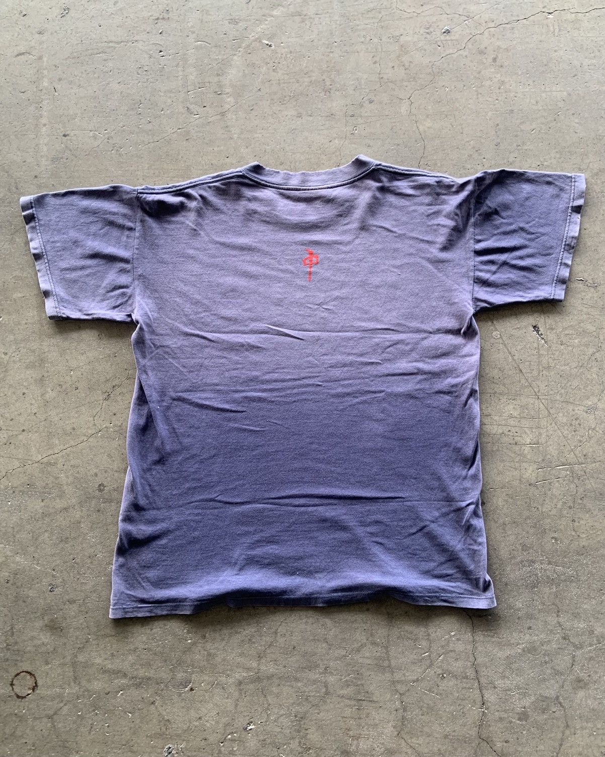 Harley Davidson × Japanese Brand × Vintage 1990s Rda Skateboarding Trashed Faded Navy Size US L / EU 52-54 / 3 - 6 Thumbnail