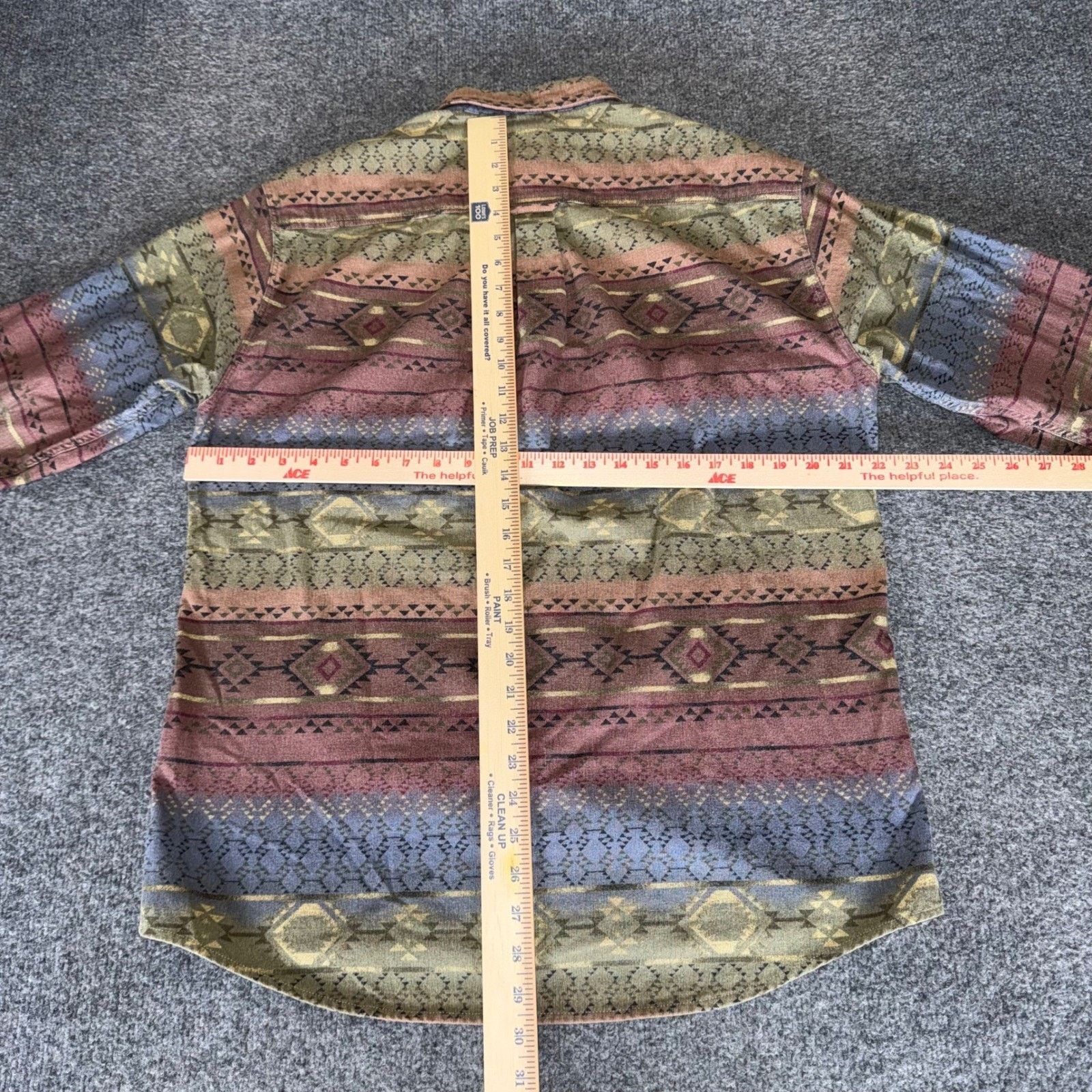 Cabelas Cabelas Deerskin Chamois Shirt Mens M Geometric Aztec Tribal Size US M / EU 48-50 / 2 - 4 Thumbnail