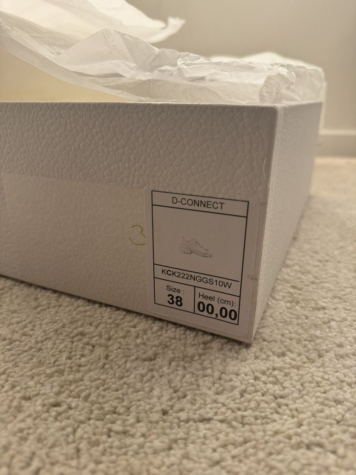 Dior 🌟 Christian Dior D-Connect Sneakers Size US 8 / IT 38 - 10 Thumbnail