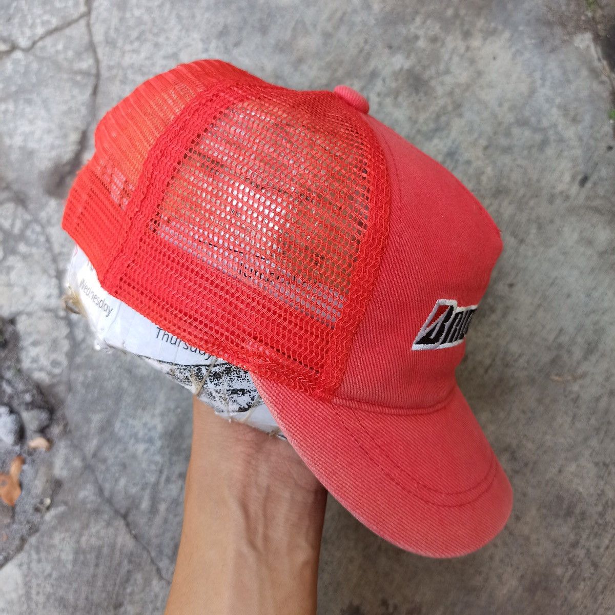 Fox Racing Bridgestone trucke hat with short brim. Nascar, formula one Size ONE SIZE - 9 Thumbnail