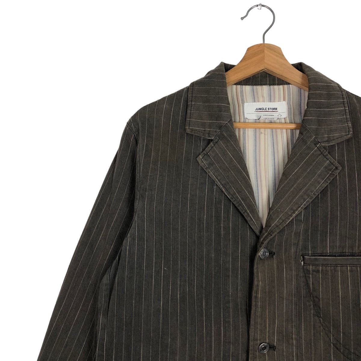 Japanese Brand 🔥Vtg Hikory Chore Jacket Jungle Storm Issey Miyake Japan Size US L / EU 52-54 / 3 - 7 Thumbnail