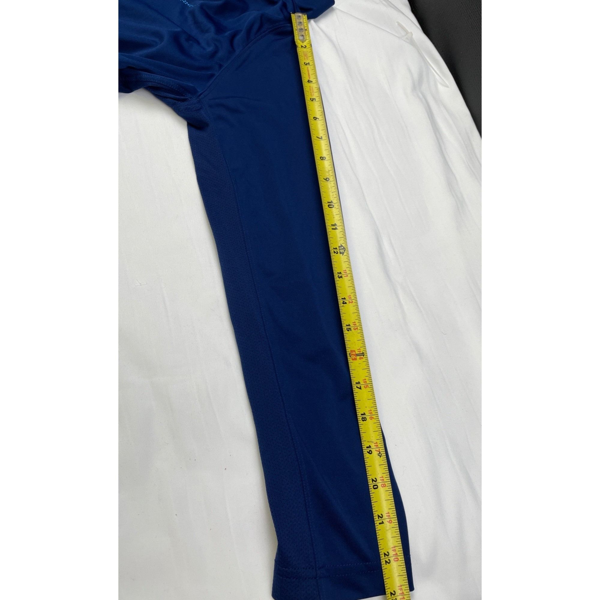 Nike Nike Dri Fit Men's Blue Stretch Long Sleeve Shirt Size XL SK Size US XL / EU 56 / 4 - 9 Thumbnail