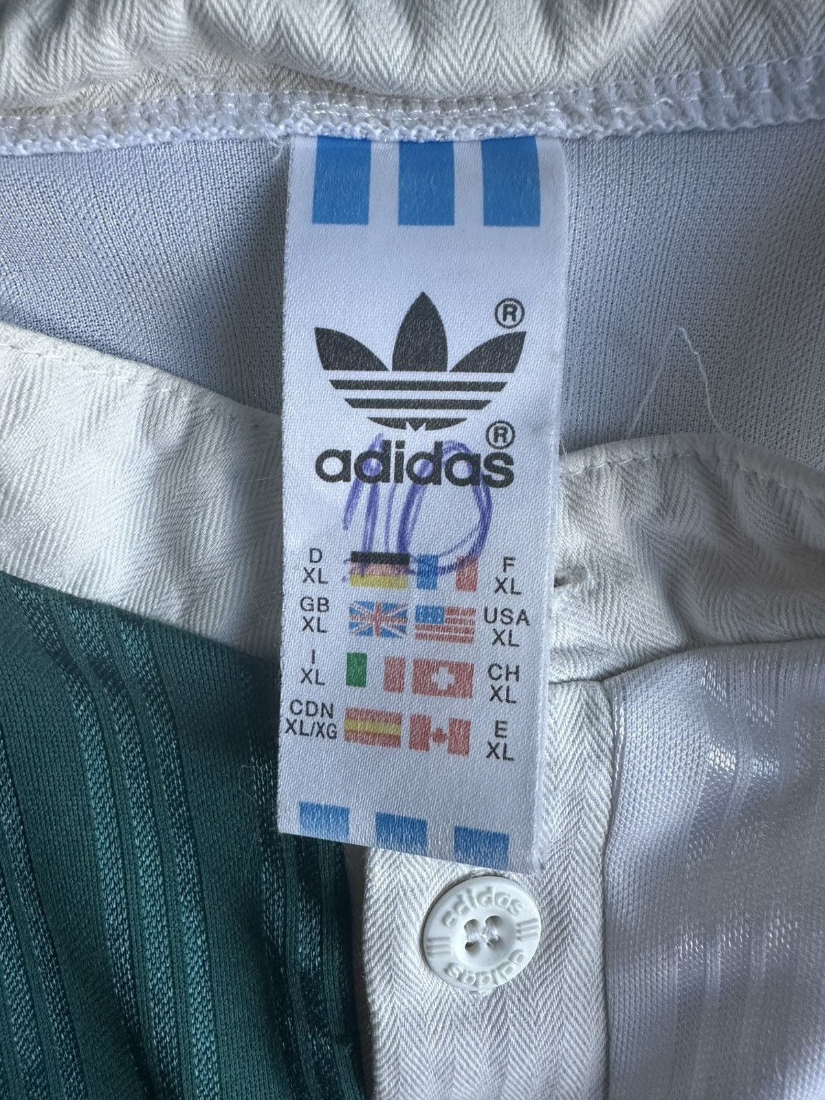 Adidas Liverpool FC 95/96 Away Jersey by Adidas (Carlsberg Sponsor) Size US XL / EU 56 / 4 - 8 Thumbnail