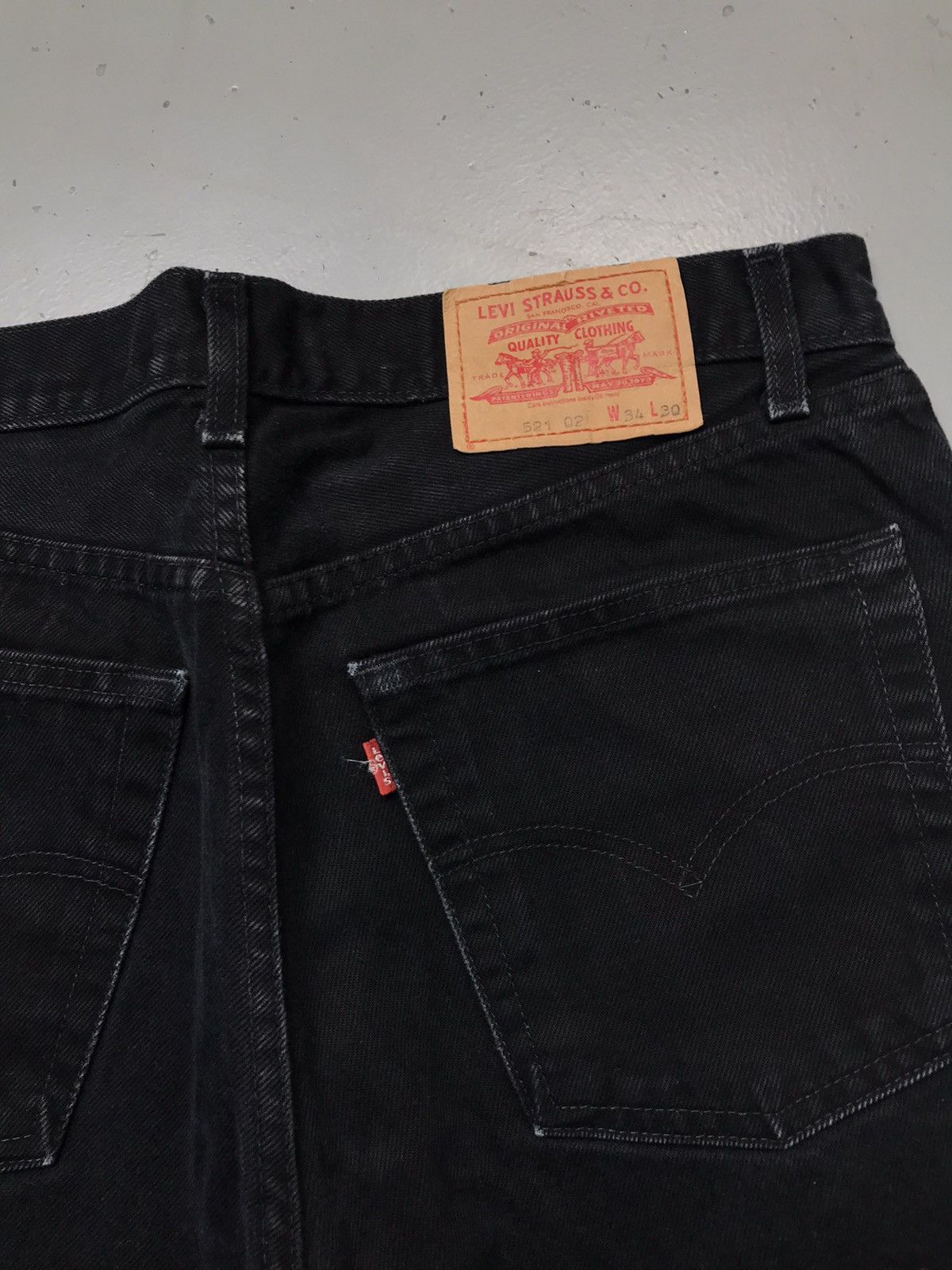Levi's Vintage Levi’s 521 denim Size US 34 / EU 50 - 14 Thumbnail