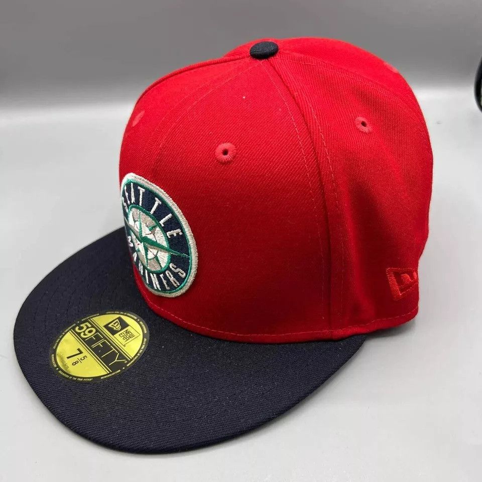 New Era Seattle Mariners Hat Men 7 5/8 Jackie Robinson MLB Snap Back Size ONE SIZE - 5 Thumbnail