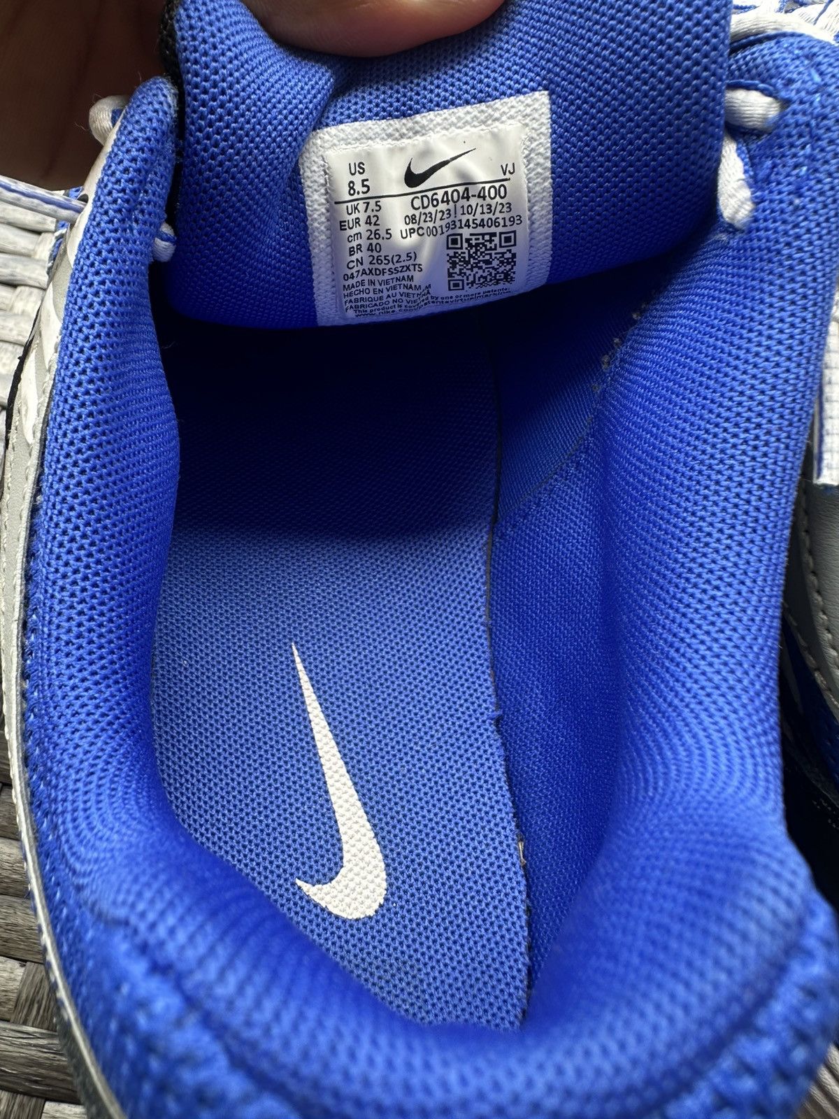 Nike Nike P-6000 "Racer Blue / Flat Silver" Size US 8.5 / EU 41-42 - 4 Thumbnail