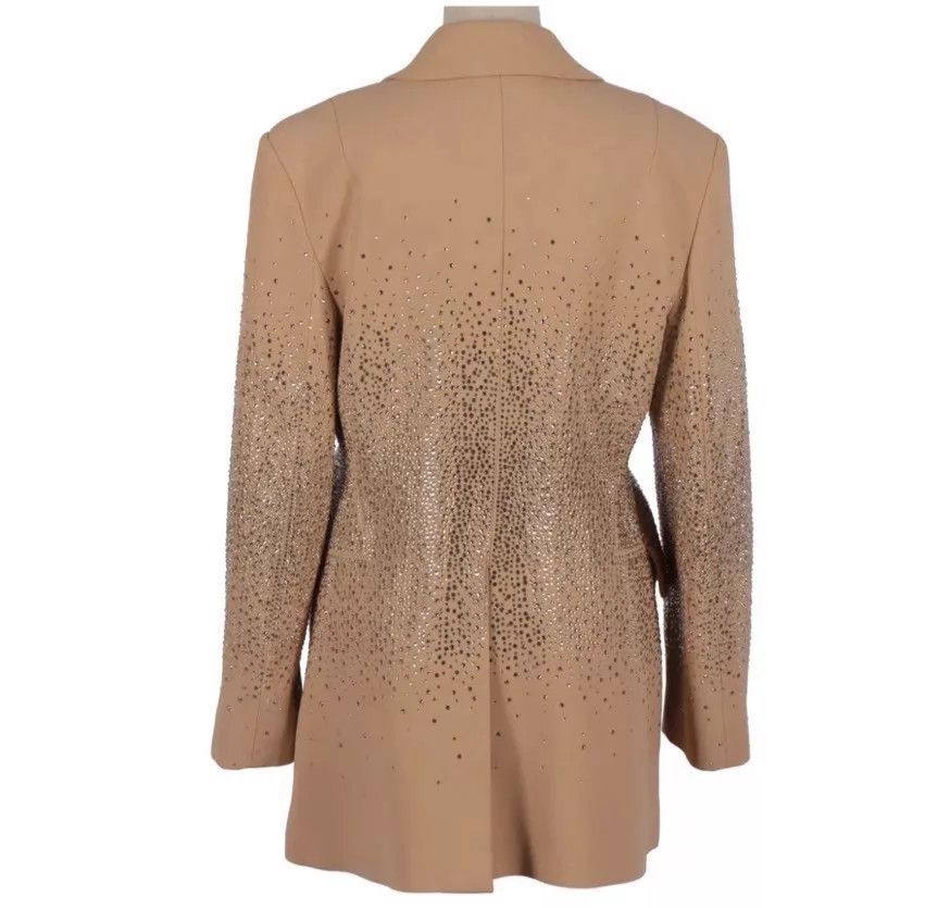 Ermanno Scervino ERMANNO SCERVINO Authentic Heavy Crystal Blazer 42 Size M / US 6-8 / IT 42-44 - 5 Thumbnail