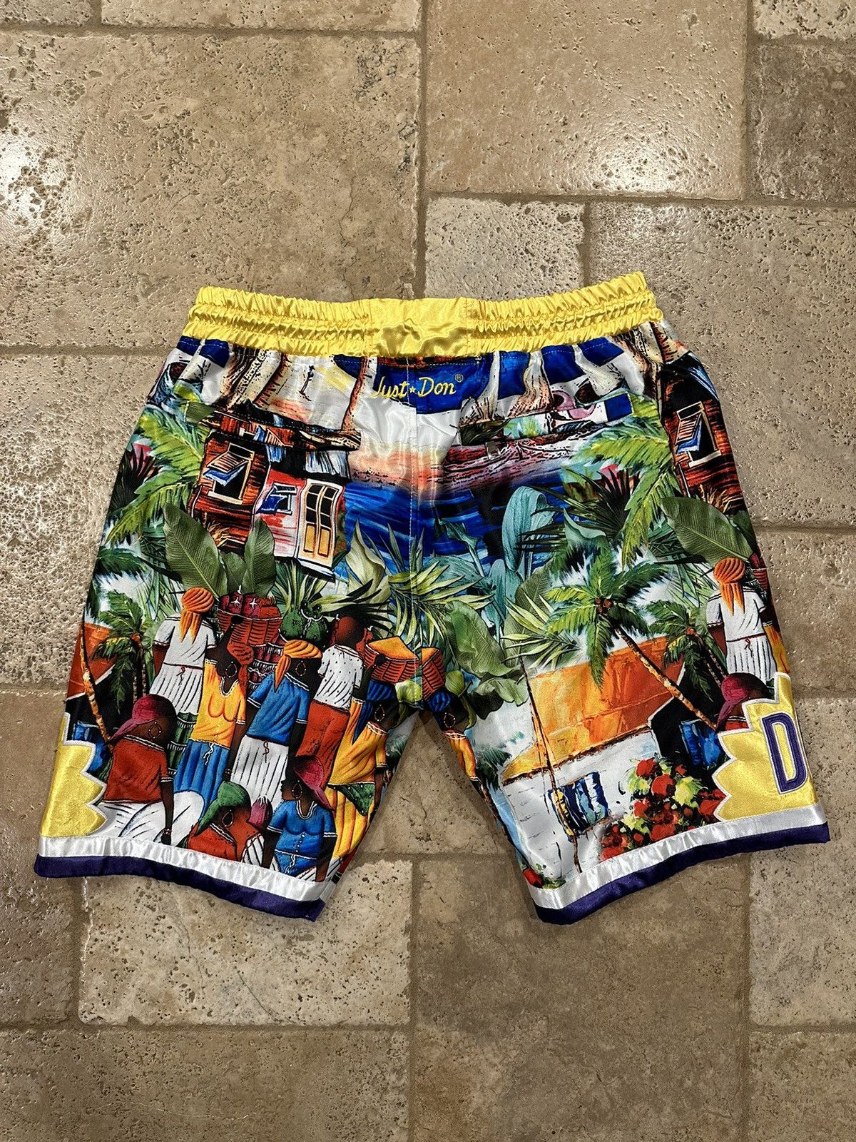 Just Don Just Don Islanders Island Multicolor Market Shorts Size US 36 / EU 52 - 2 Thumbnail