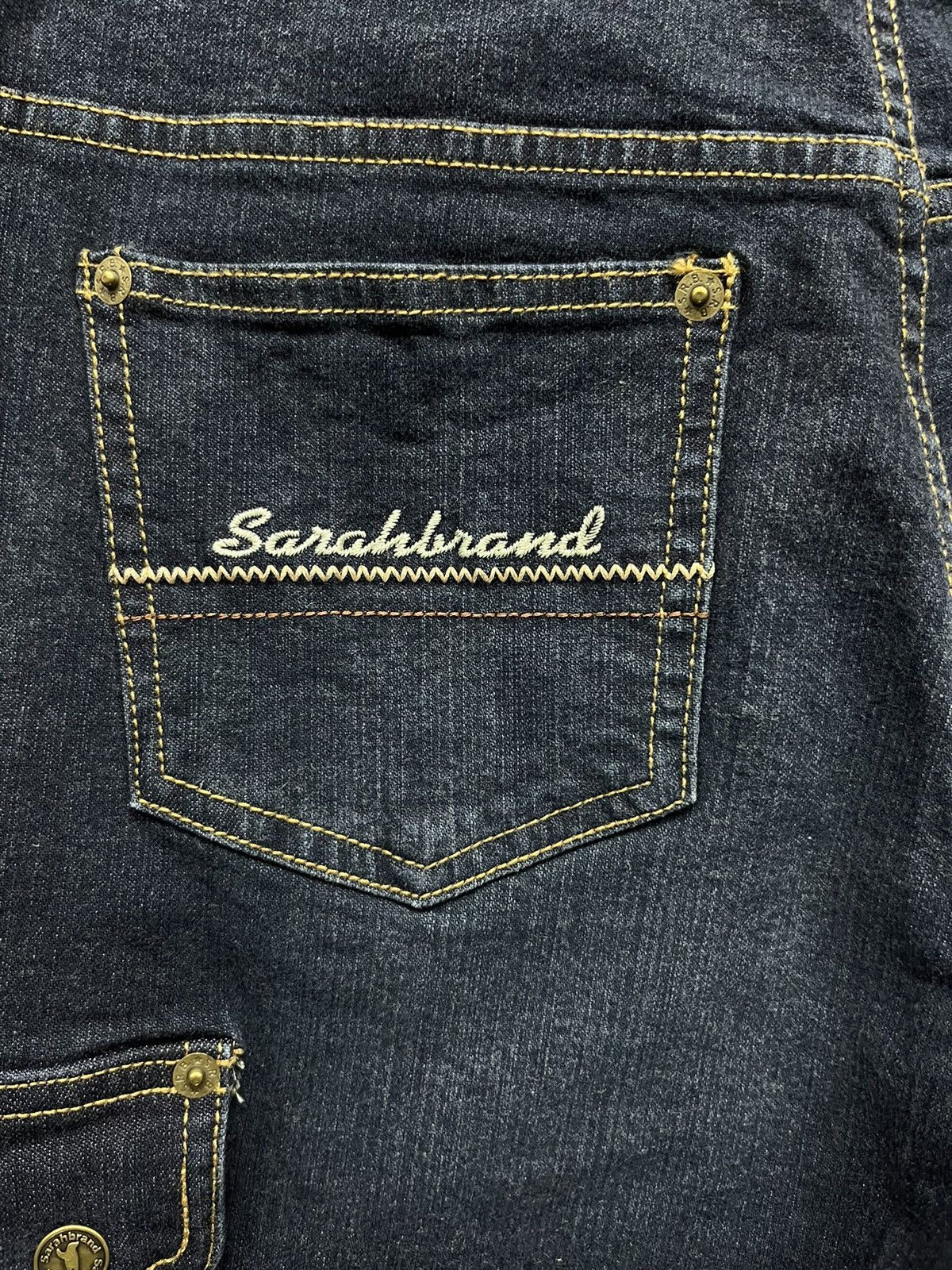 90's FLARE! SARAH NAUGHTY ANGEL Stretch Denim Multipocket