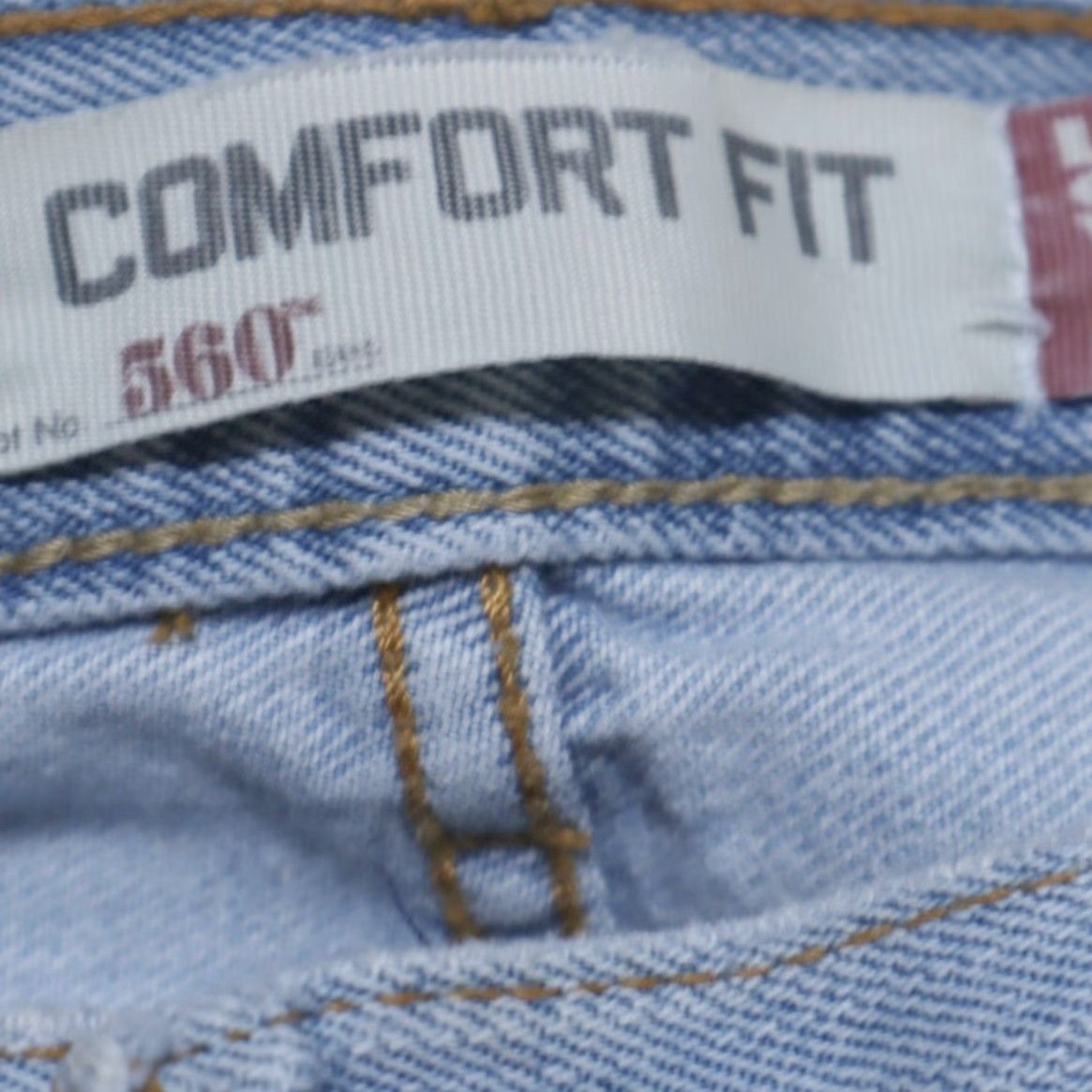 Denime Levis 560 Comfort Cotton Denim Jeans Pants Light Wash Men's 36 Jeans Regular Male 36 Light Wash 560 Comfort Casual Pants Mens Size US 36 / EU 52 - 5 Thumbnail