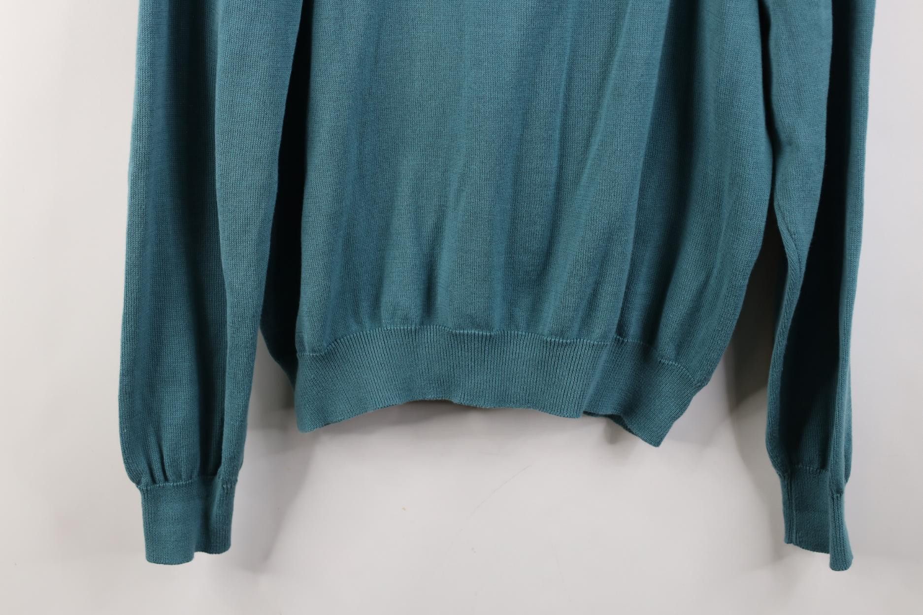 Vintage Vintage 90s Y2K Streetwear Combed Cotton Knit Golf Sweater Size US M / EU 48-50 / 2 - 12 Thumbnail