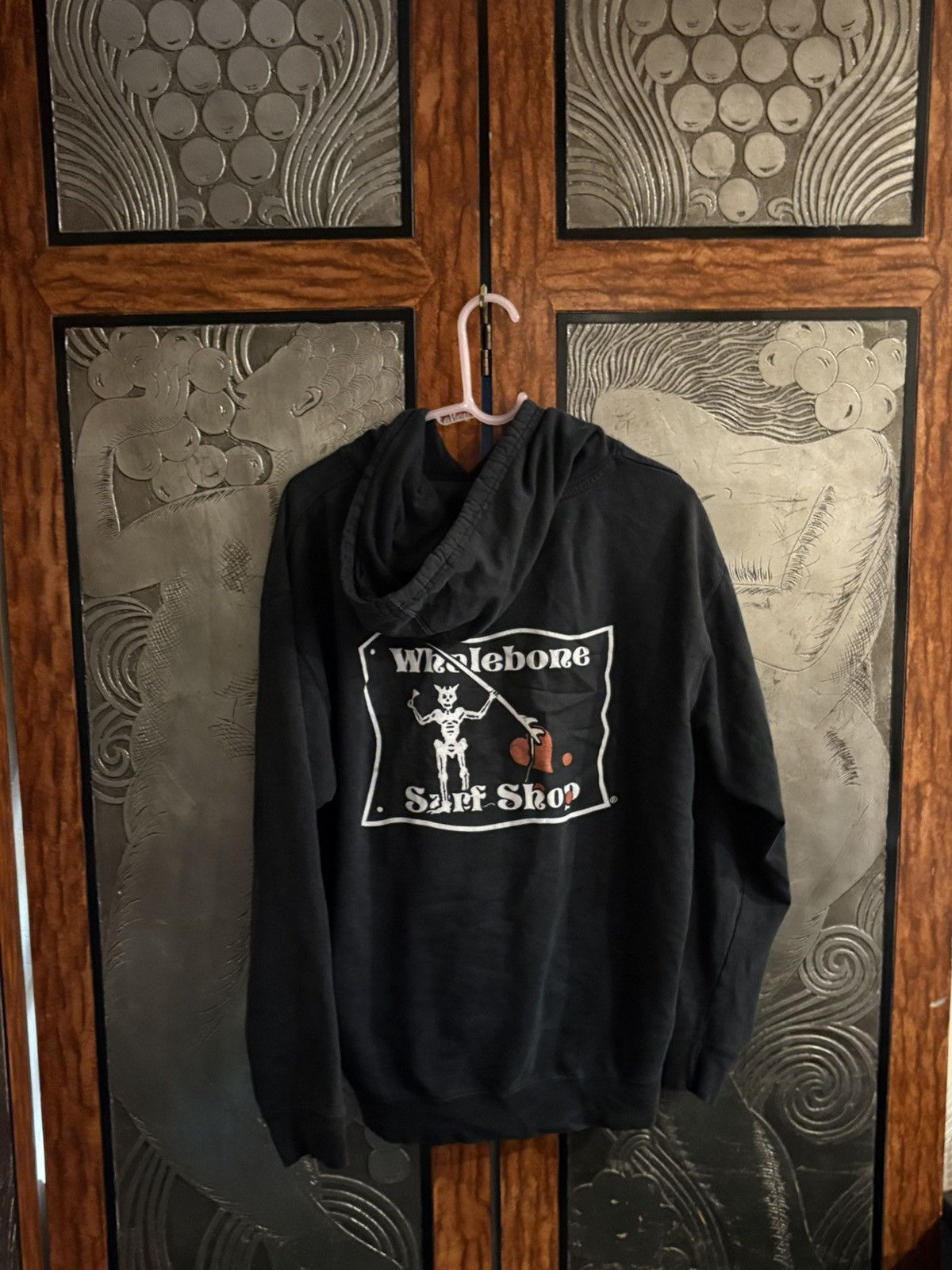 Vintage Vintage SurfShop Skeleton Hoodie Size US L / EU 52-54 / 3 - 1 Thumbnail