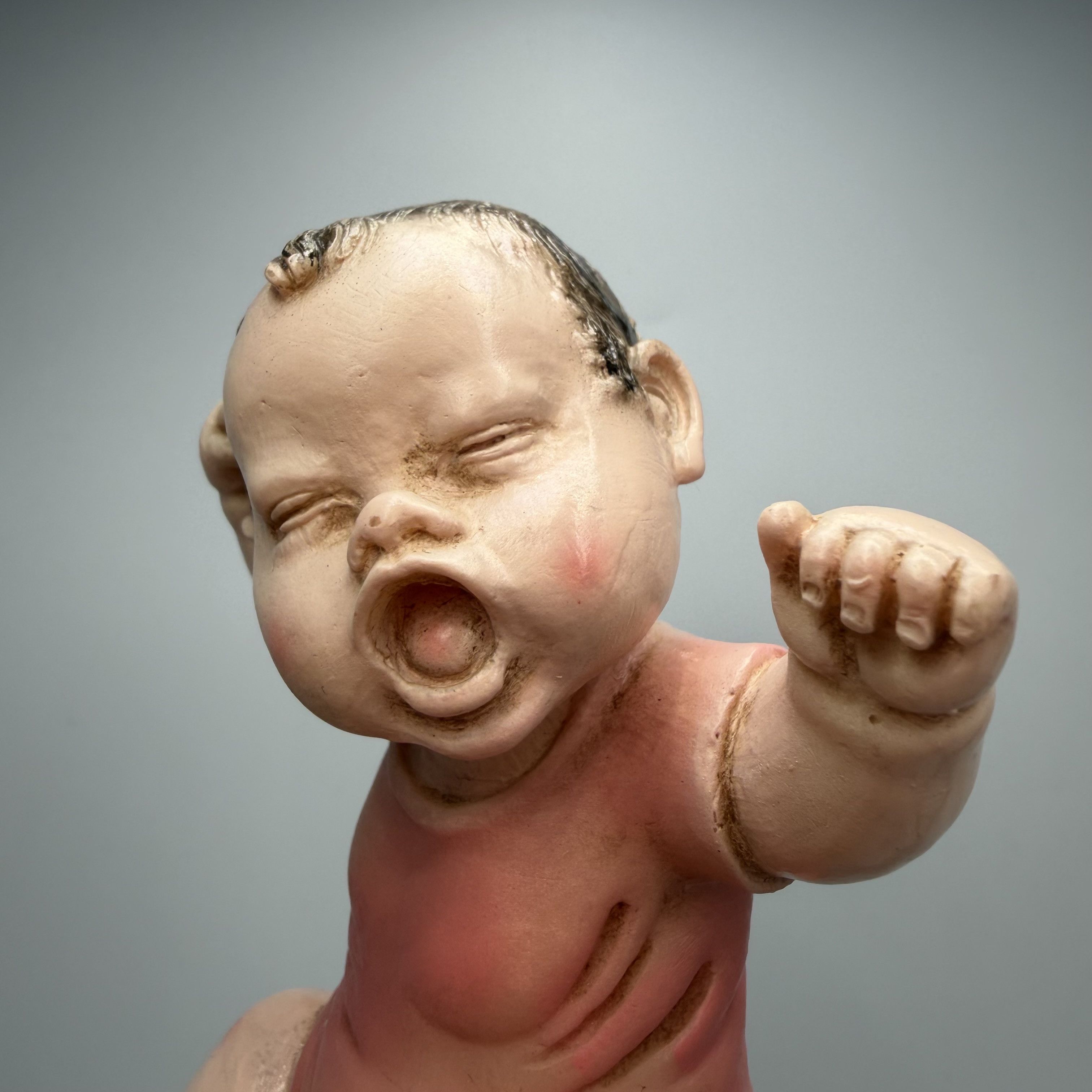 Vintage Vintage Baby Figurine A. Lucchesi Signed Hand Painted Size ONE SIZE - 7 Thumbnail
