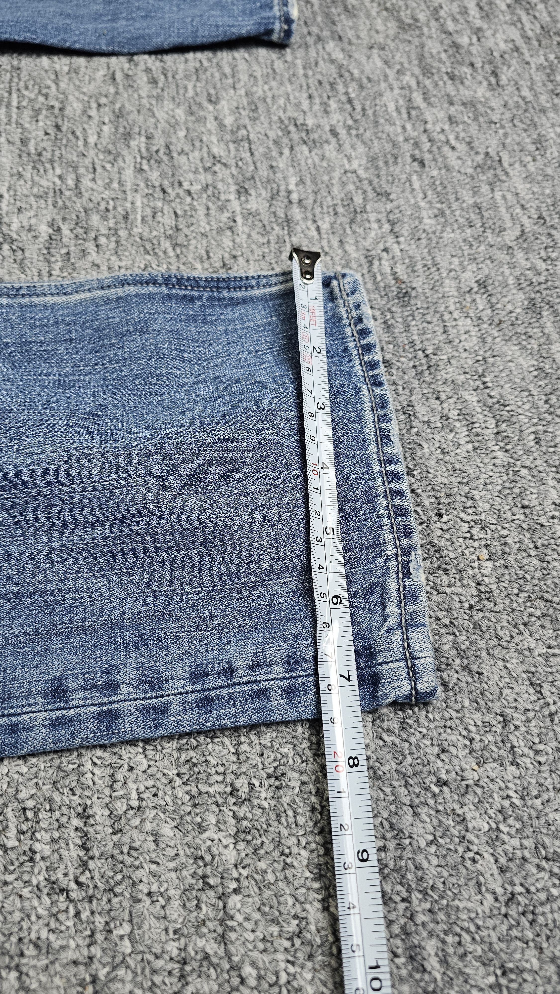 G-Star G-Star Raw Triple A Straight Faded Light Wash Denim W33 L34 Size US 33 - 14 Thumbnail