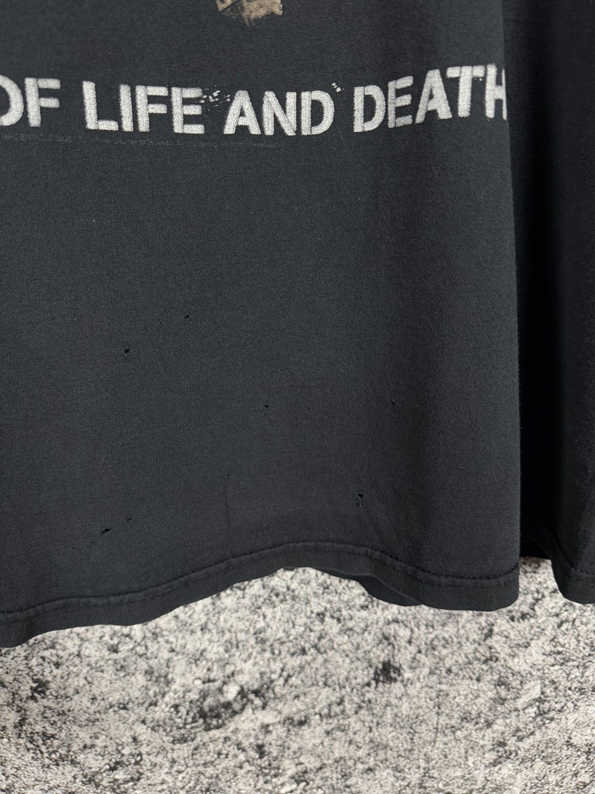 Iron Maiden Iron Maiden Vintage Band Tour Tee A Matter Of Life And Death Size US XL / EU 56 / 4 - 11 Thumbnail