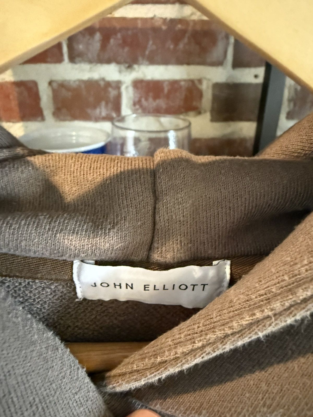 John Elliott John Elliott Beach Hoodie - Brown Size US L / EU 52-54 / 3 - 3 Thumbnail