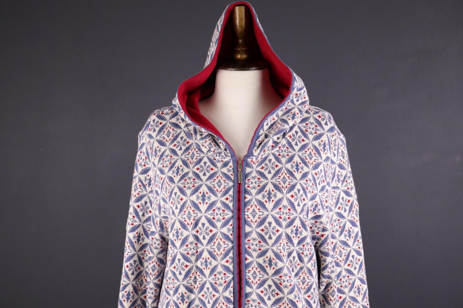 Designer Deerberg by Oska Multicolor Full Zip Cardigan Sweater Size L Size L / US 10 / IT 46 - 2 Thumbnail