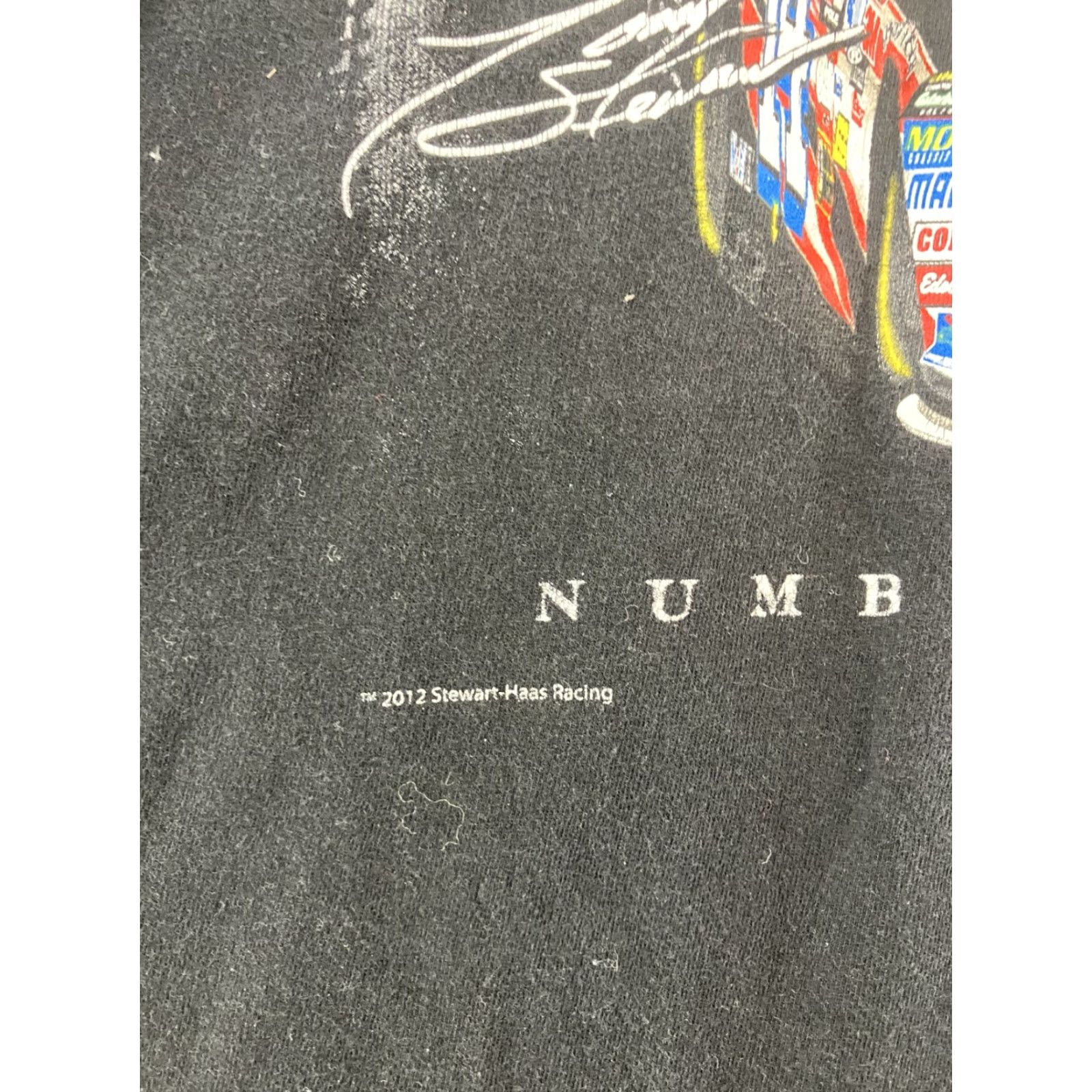 Chase Authentics NASCAR Tony Stewart Chase Authentics Black TShirt Mens 2XL Number Fourteen Shirt Men Black NASCAR Size US XXL / EU 58 / 5 - 3 Thumbnail