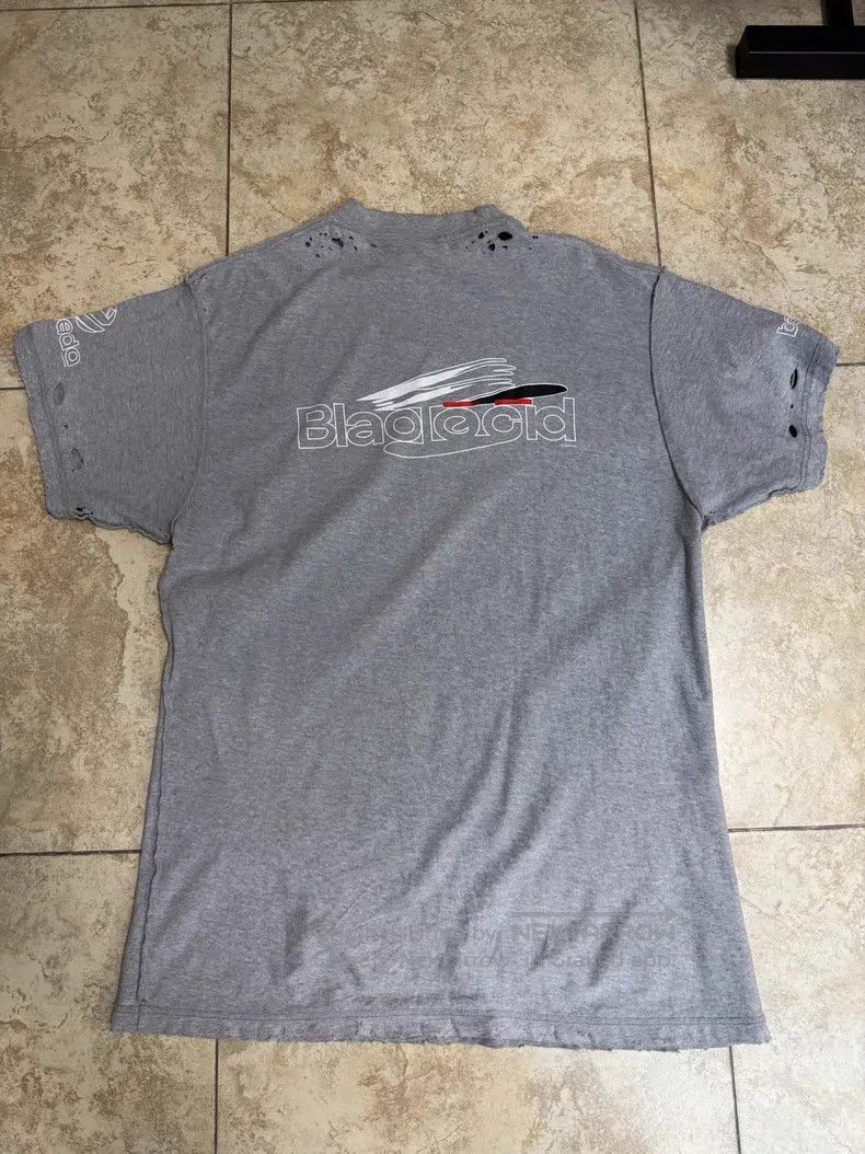 Balenciaga Balenciaga Letter Printed Crew Neck Loose Short Sleeve T-S Size US S / EU 44-46 / 1 - 2 Thumbnail