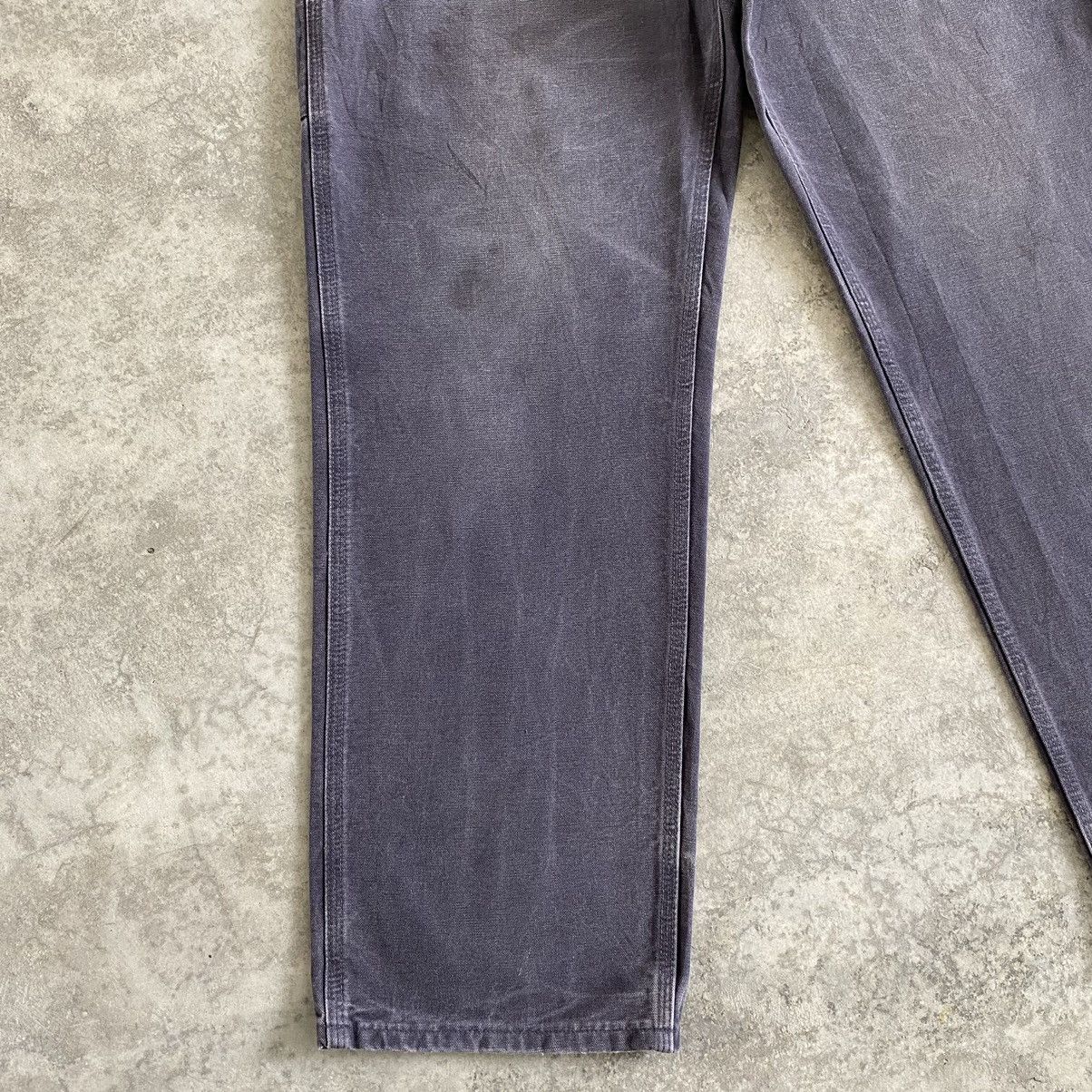 Carhartt Vintage Carhartt Faded Petrol Blue Carpenter Workwear Pants Size US 34 / EU 50 - 5 Thumbnail