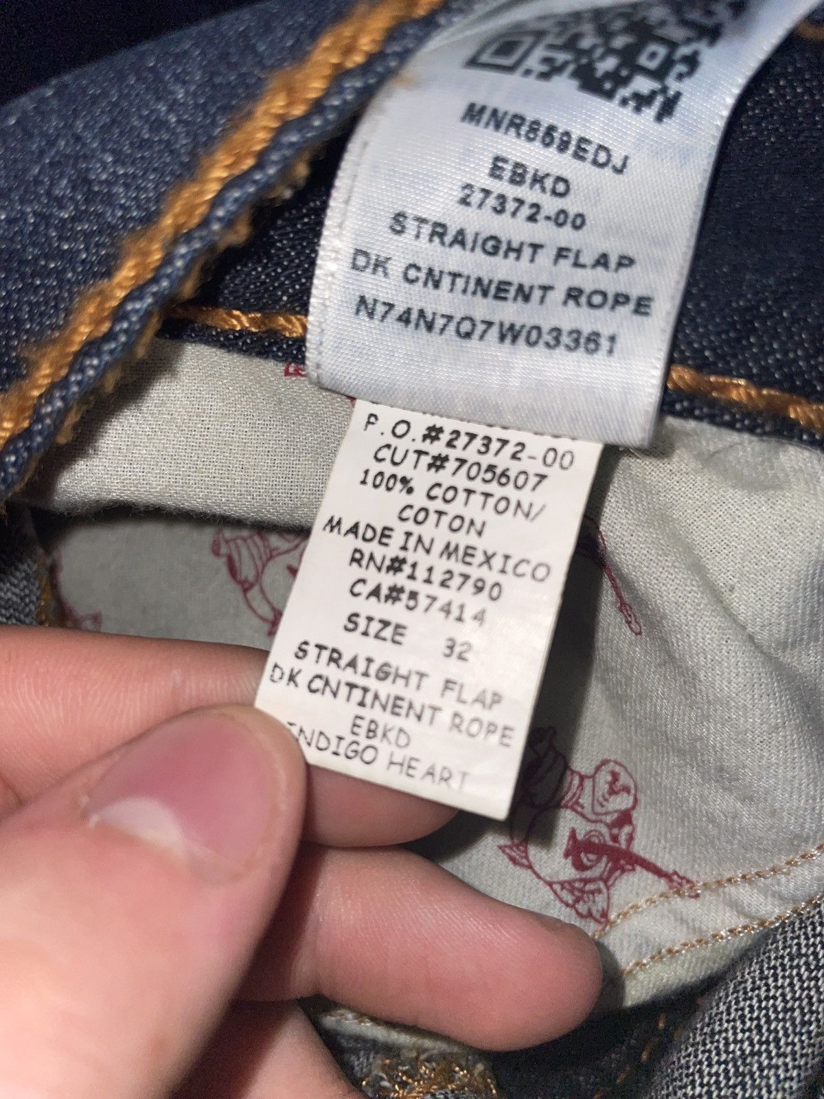 True Religion × Vintage True Religion Jeans Size US 32 / EU 48 - 10 Thumbnail