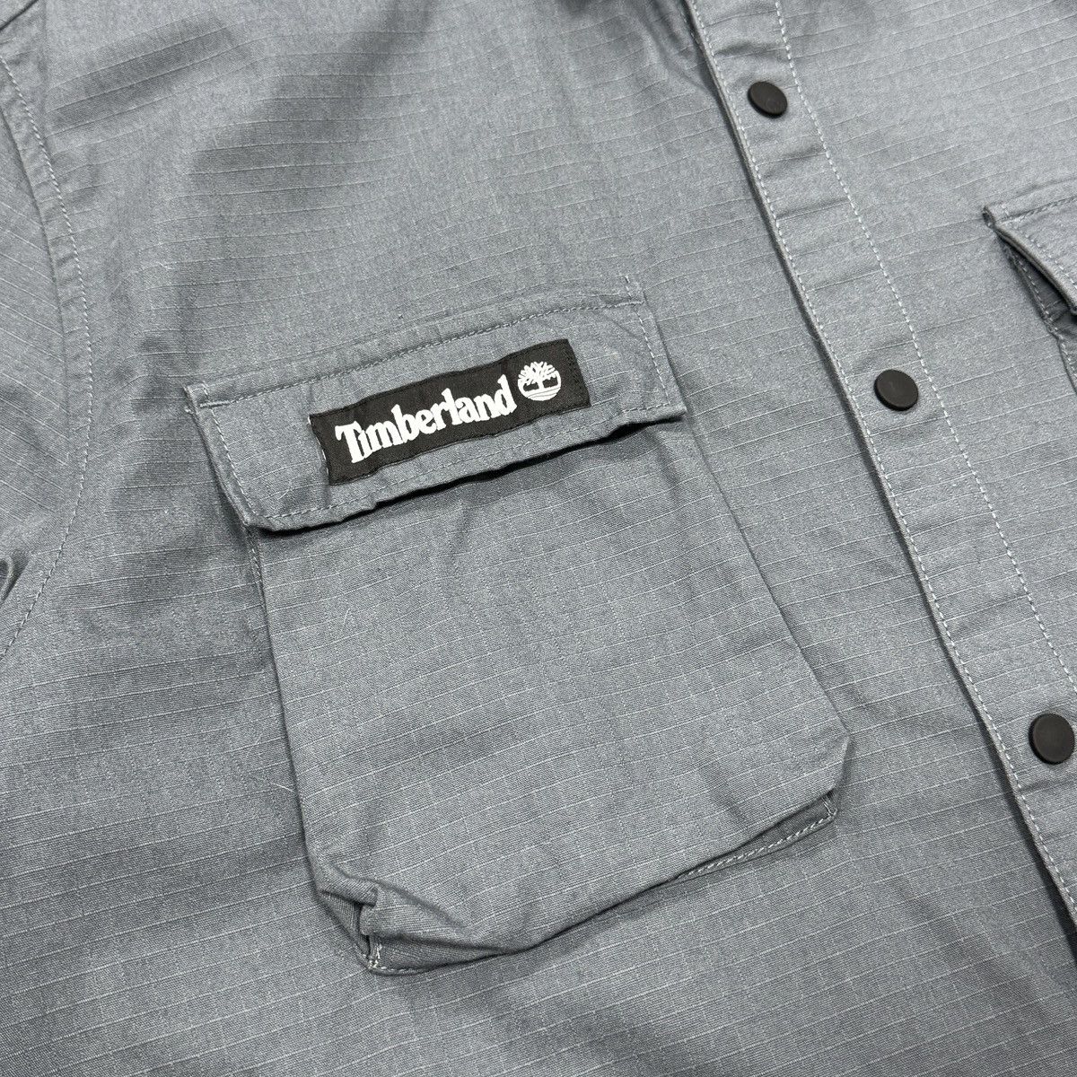 Timberland Timberland Multipocket Utility Men Overshirt Jacket Grey Size US L / EU 52-54 / 3 - 7 Thumbnail