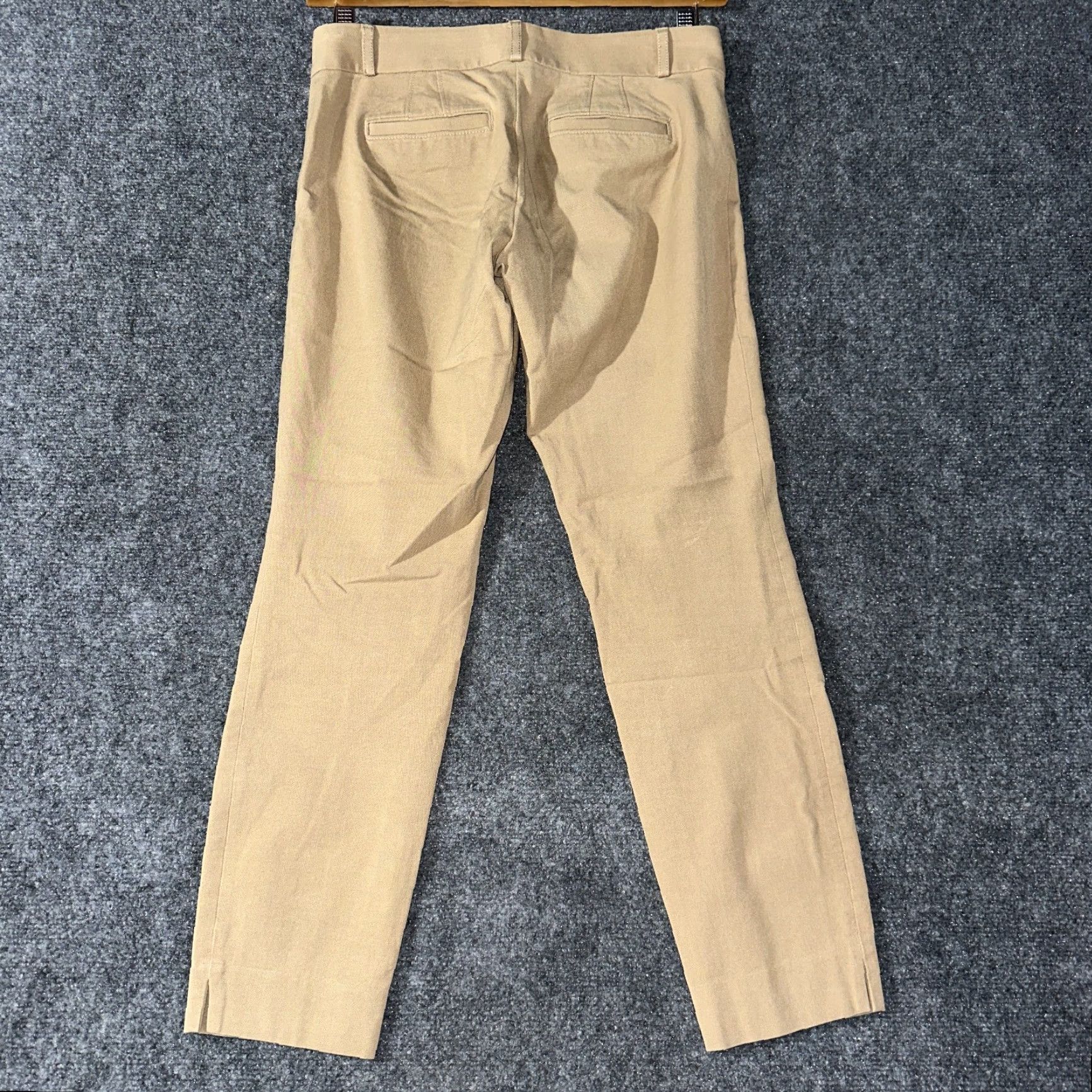 Banana Republic Banana Republic Sloan Pants Womens 2 Tan Cotton Stretch Pockets Zip Fly Vintage No Size 26" / US 2 / IT 38 - 7 Thumbnail