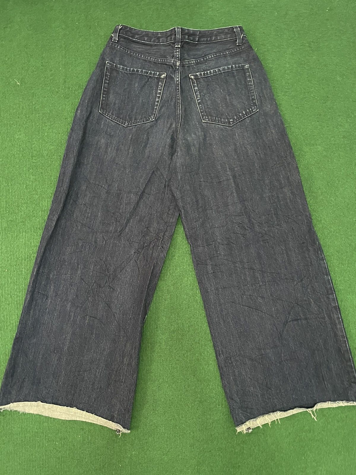 If Six Was Nine × Japanese Brand Japanese GU Baggy Wide Leg Jeans Size US 30 / EU 46 - 4 Thumbnail