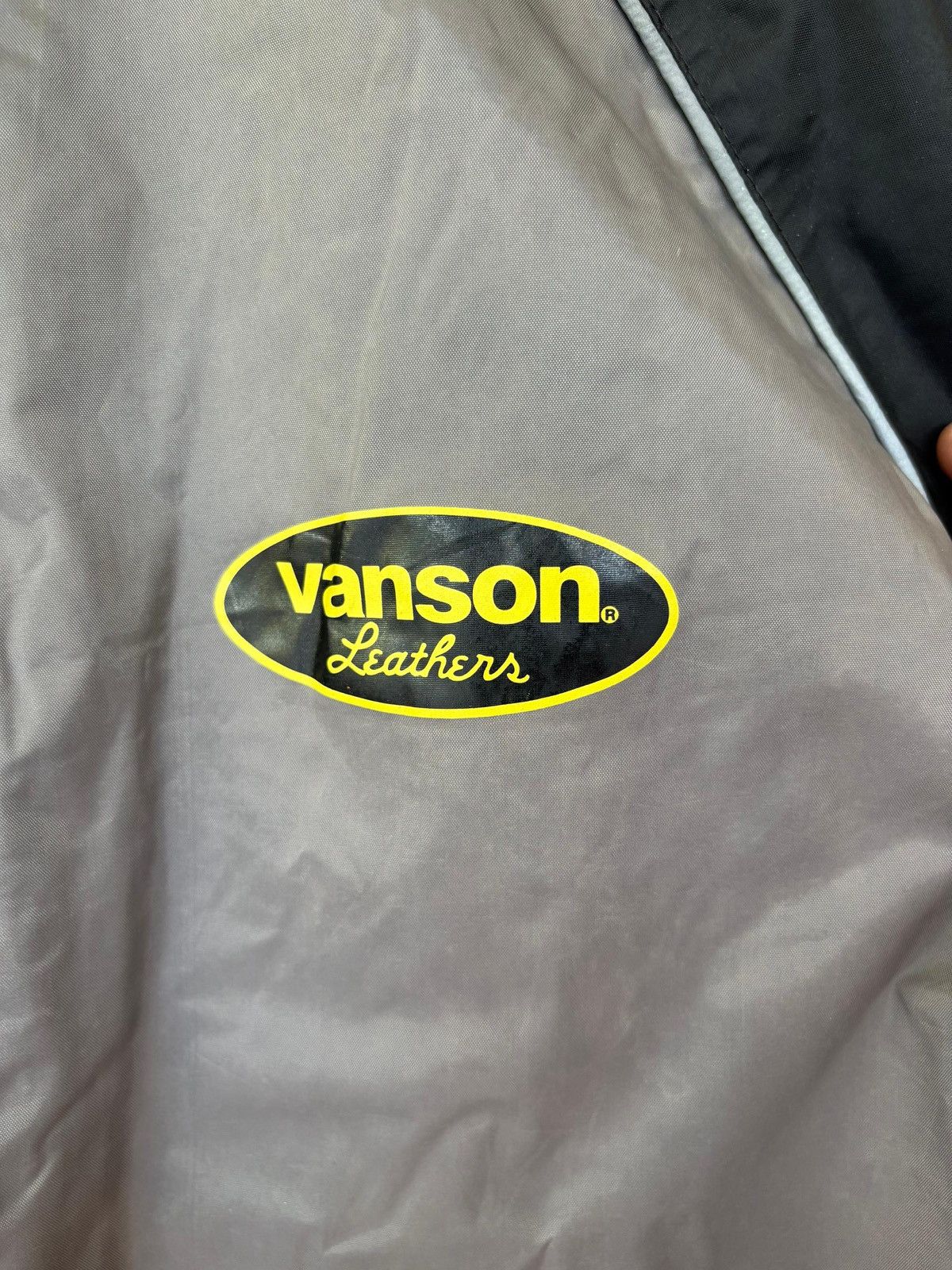 Vanson Leathers VTG Vanson Leather Waterproff Rain Jacket Moto Racer 1 Star Size US L / EU 52-54 / 3 - 12 Thumbnail