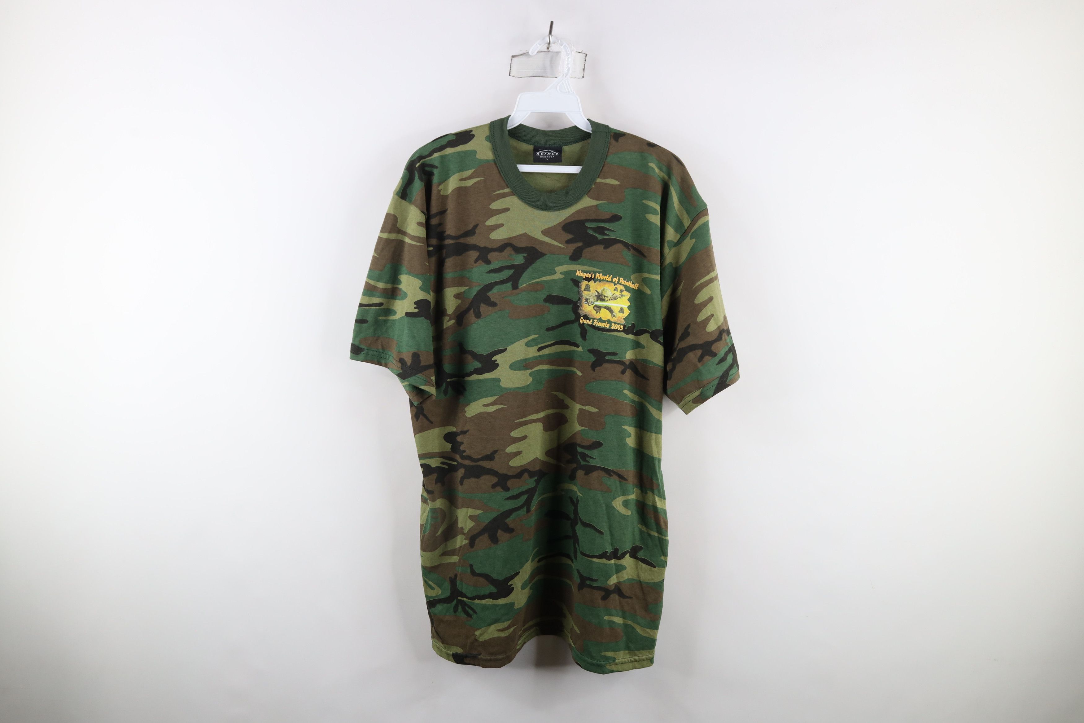 Vintage Vintage Y2K Streetwear Camouflage Paintball T-Shirt Size US L / EU 52-54 / 3 - 1 Thumbnail