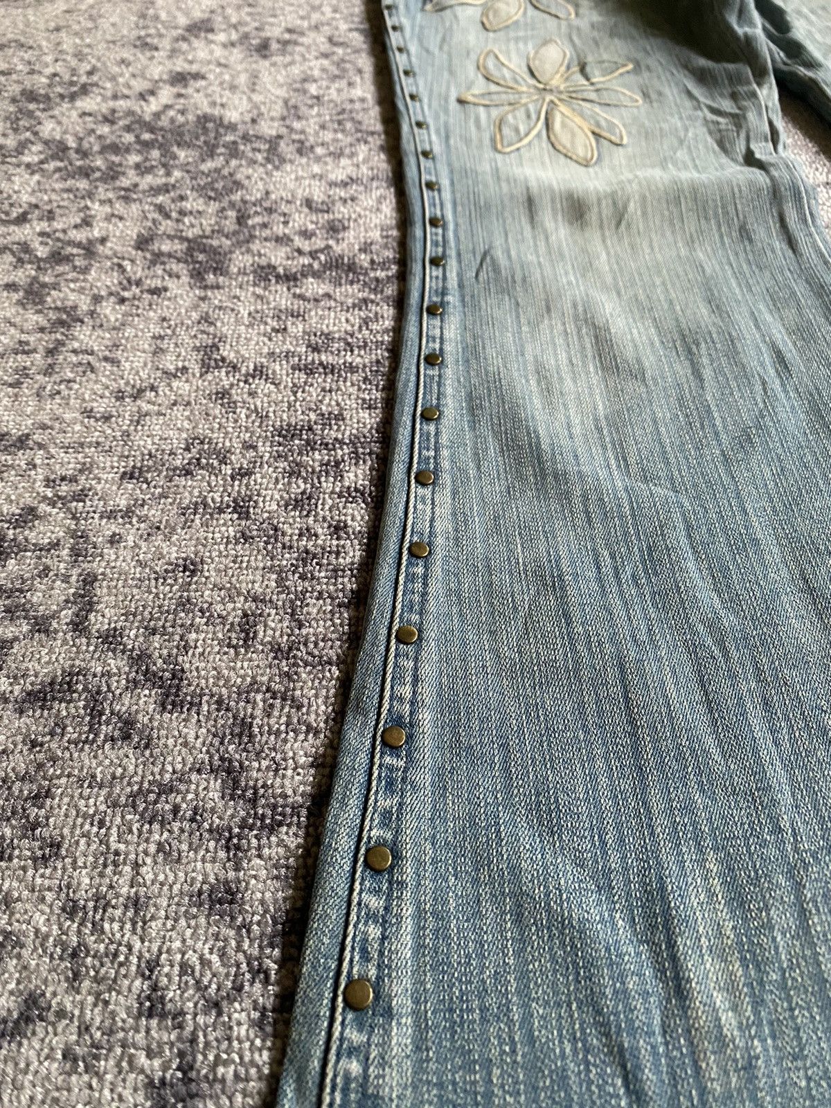 Hysteric Glamour × If Six Was Nine × Japanese Brand Y2k Live claire ifsixwasnine flare jeans Size 29" - 5 Thumbnail