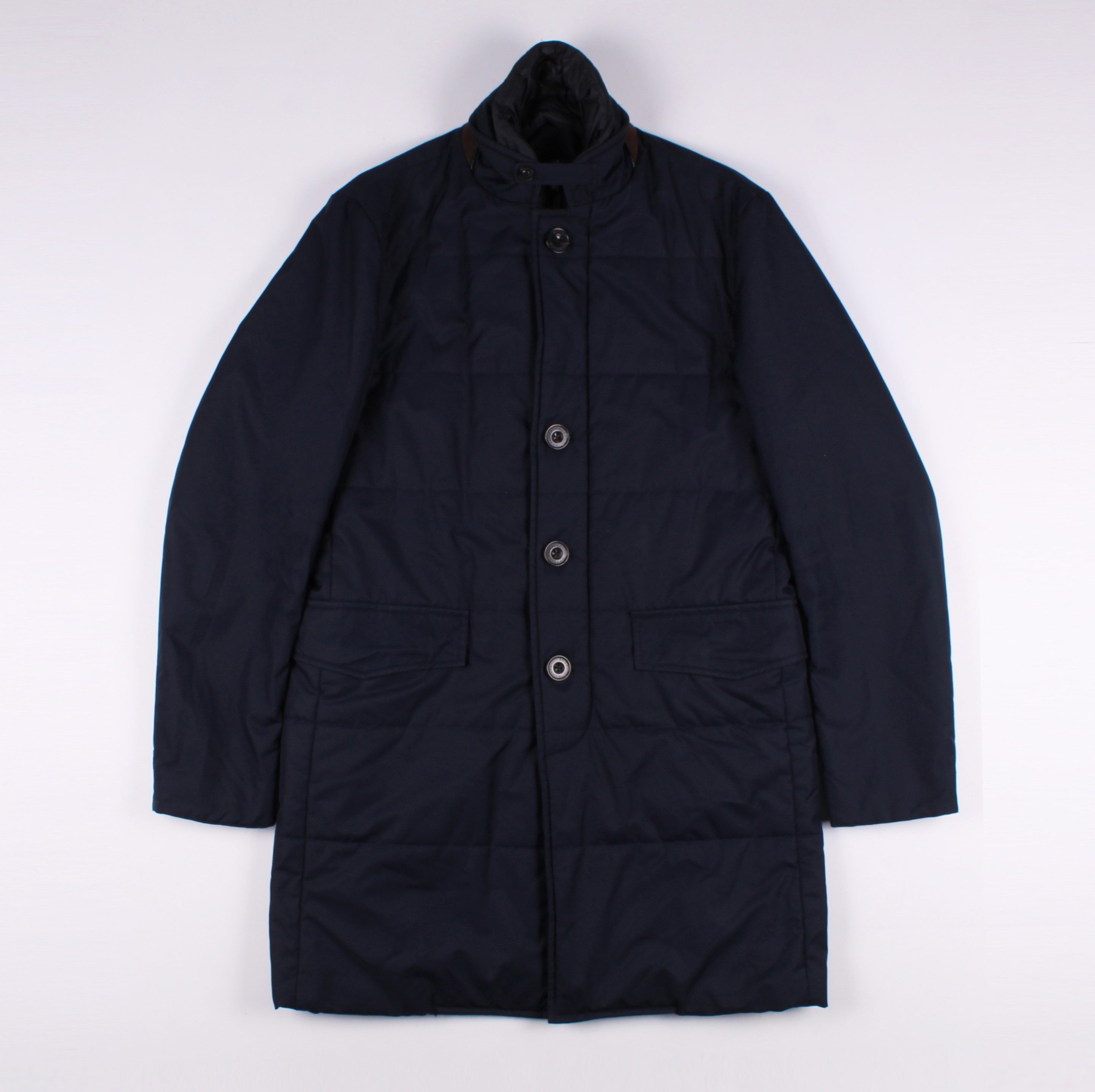 Boggi Boggi Milano Padded Warm Coat Jacket Size US S / EU 44-46 / 1 - 1 Thumbnail