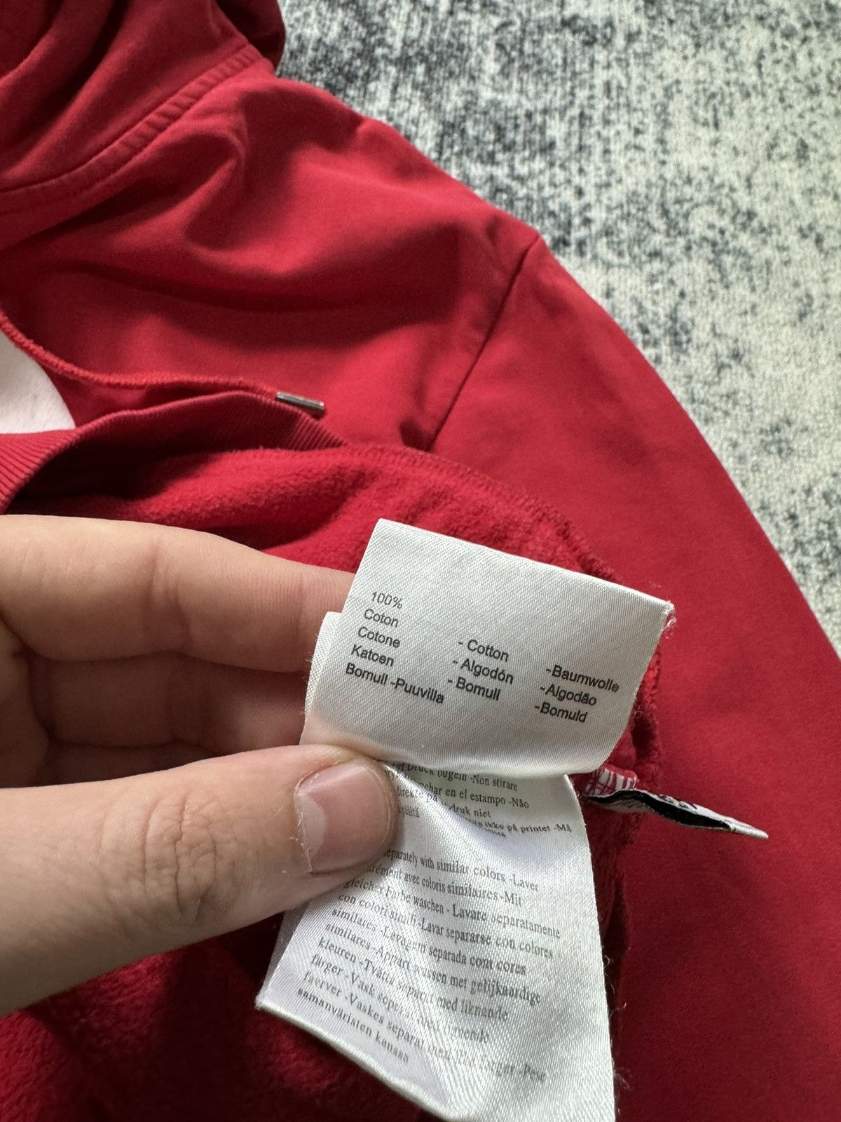 Rip Curl Vintage Rip Curl Hoodie Red LIVE THE SEARCH Y2K Skate 90s Size US M / EU 48-50 / 2 - 8 Thumbnail