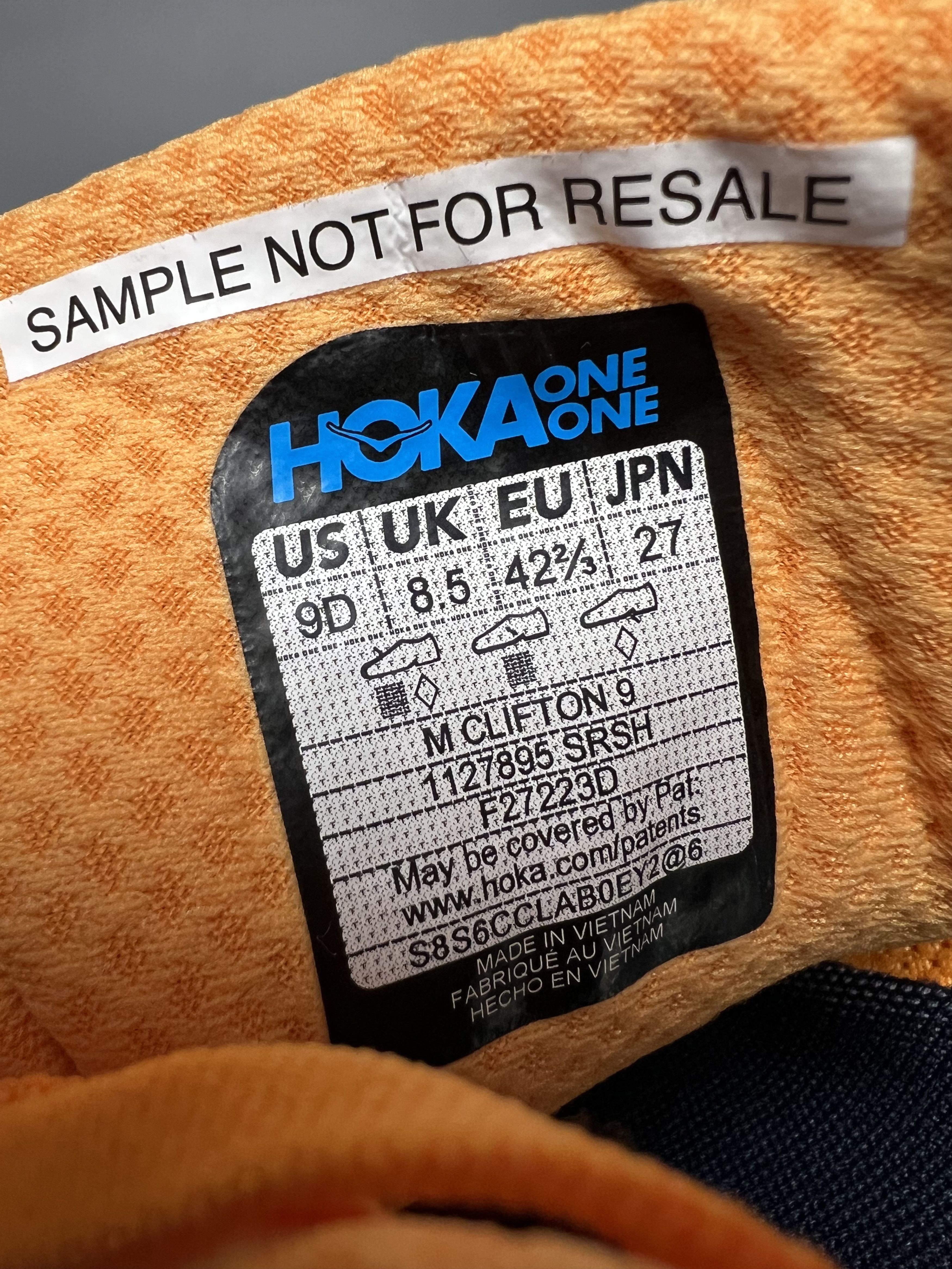 Hoka 9D Hoka One One Clifton 9 Running Shoes Walking Gym Size US 9 / EU 42 - 17 Thumbnail