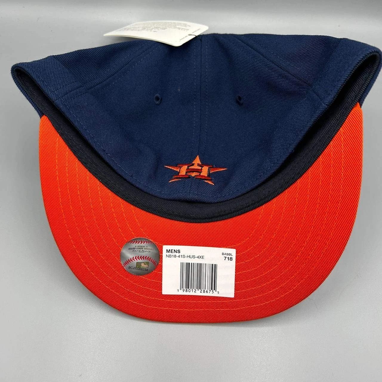 Nike Houston Astros x Nike Pro Hat Men 7 1/8 Dri-Fit Fitted Cap Size ONE SIZE - 6 Thumbnail