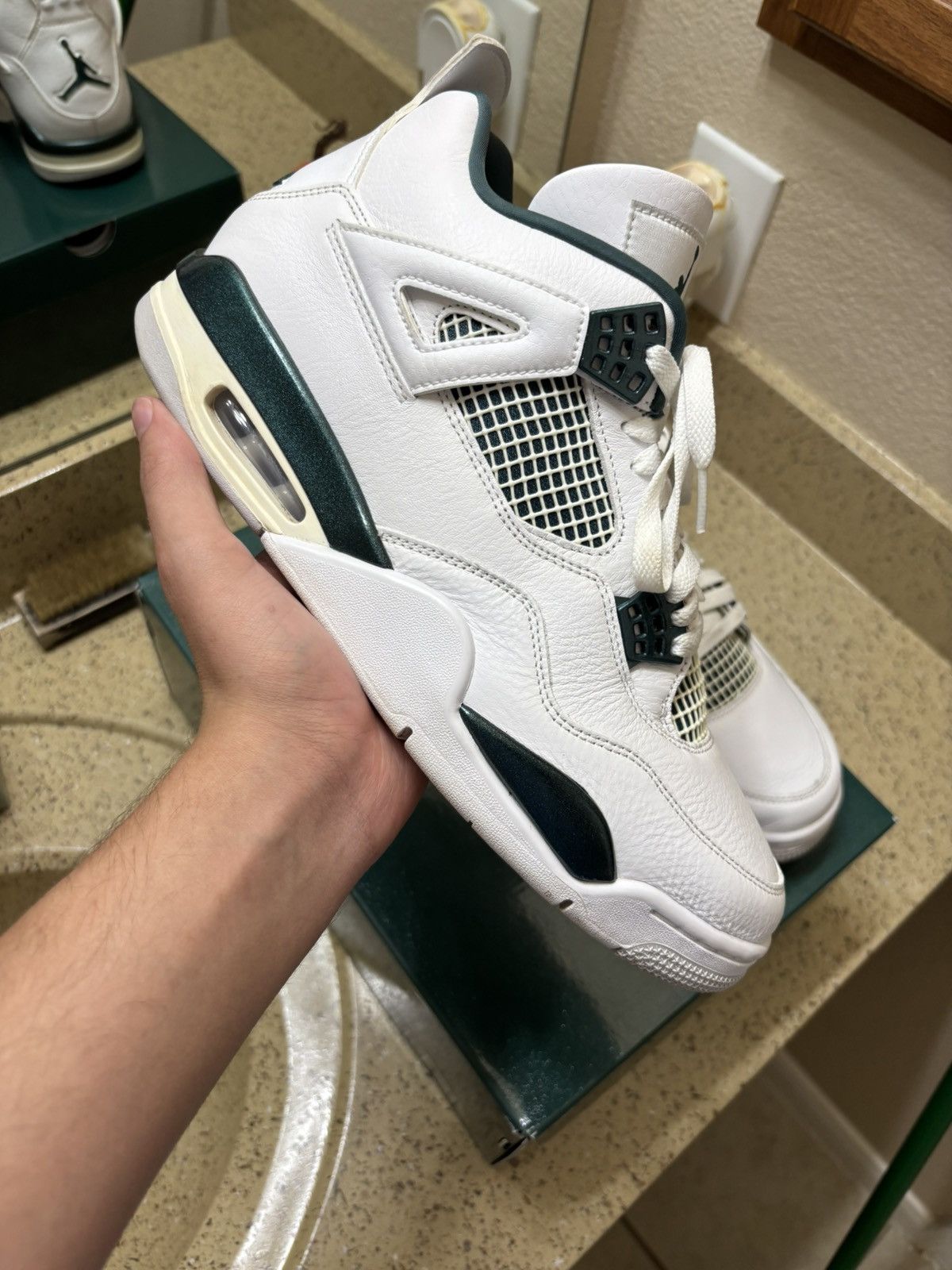 Jordan Brand Jordan 4 retro oxidized green Size US 11 / EU 44 - 1 Thumbnail