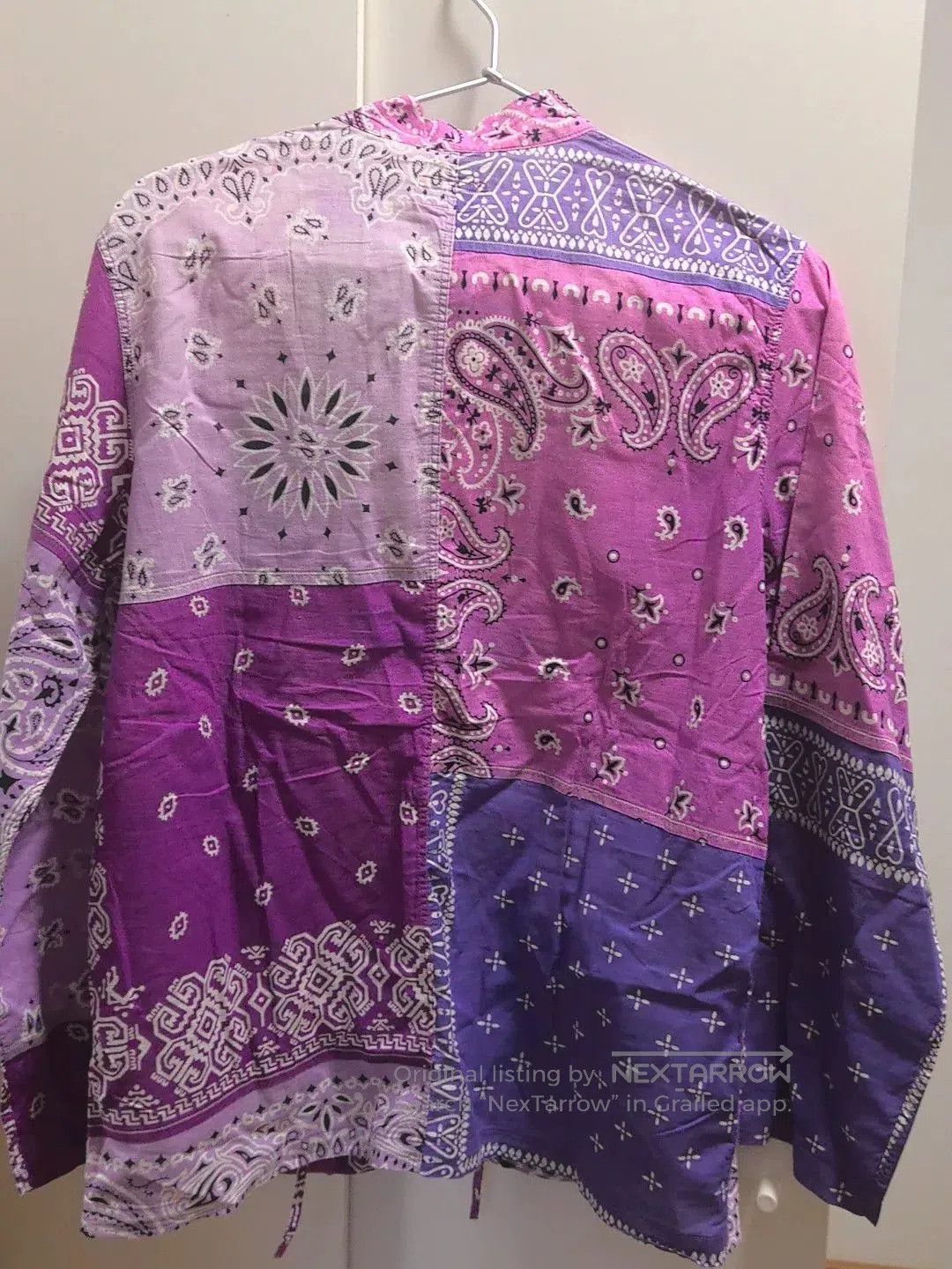 Kapital Purple Retro Ethnic Style Shirt Robe. Size M / US 6-8 / IT 42-44 - 5 Thumbnail