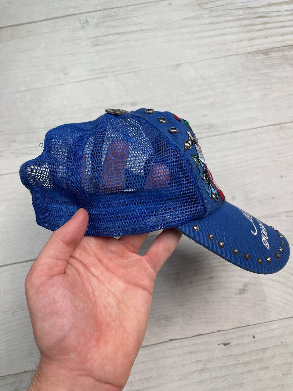 Ed Hardy Ed Hardy by Christian Audigier Eternal Love Cap Hat Y2K Size ONE SIZE - 6 Thumbnail