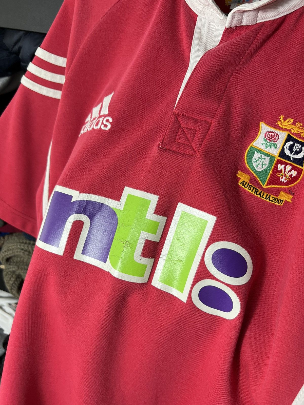 Adidas Vintage Adidas British & Irish Lions Rugby Jersey Australia Size US M / EU 48-50 / 2 - 8 Thumbnail