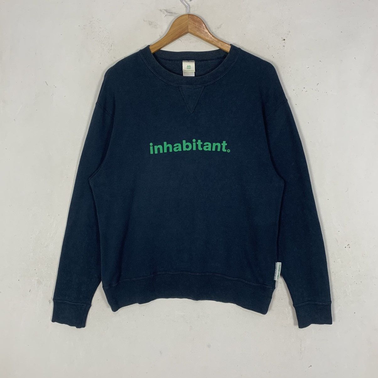 Japanese Brand Inhabitant apparel JapaneseBrand Streetwear Sweatshirt Size US M / EU 48-50 / 2 - 1 Thumbnail
