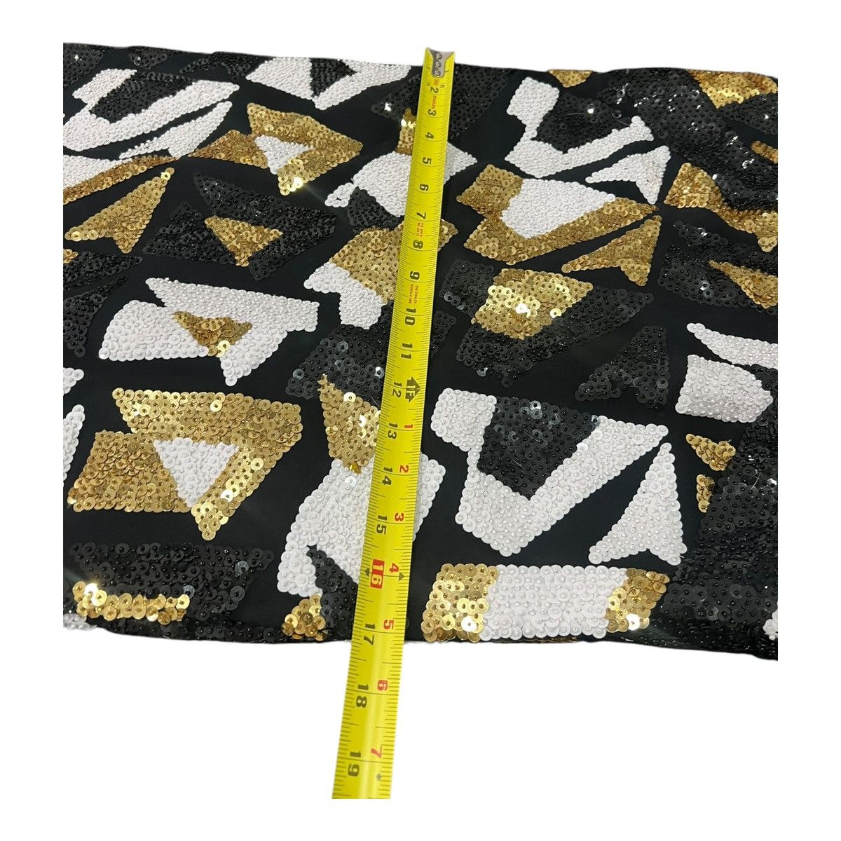 Loewe Loewe Black Gold And White Sequin Dress Women’s 36 US XS Size S / US 4 / IT 40 - 9 Thumbnail