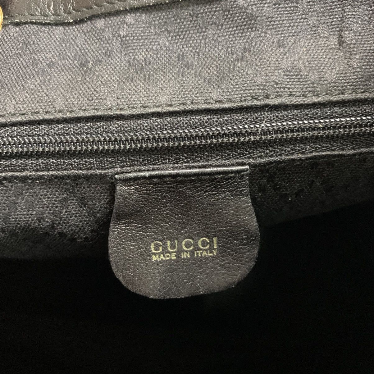 Gucci Gucci Bamboo Leather Backpack Size ONE SIZE - 14 Thumbnail
