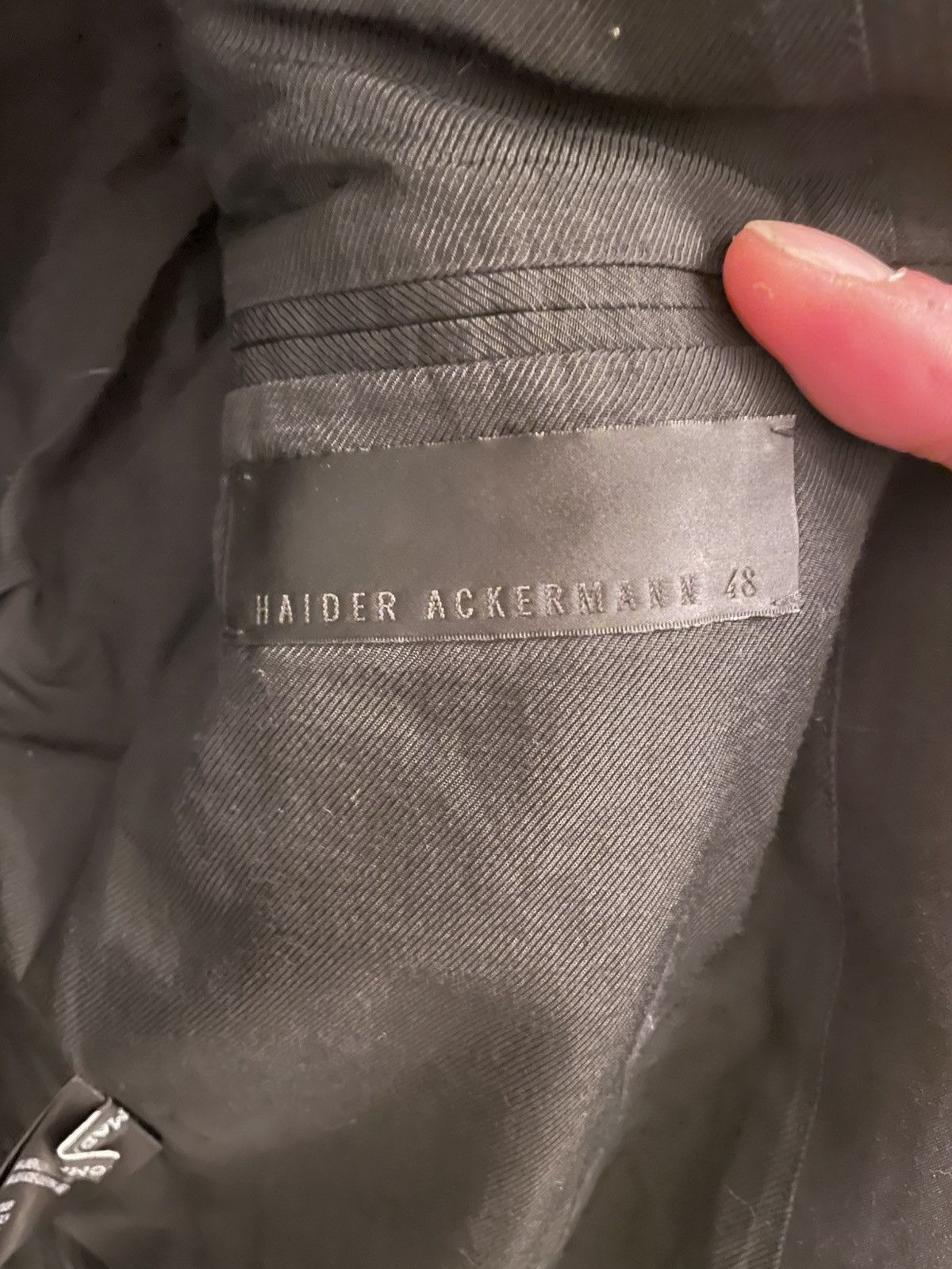 Haider Ackermann Haider Ackermann Silk Blend Blazer SS16 Size 48R - 4 Thumbnail