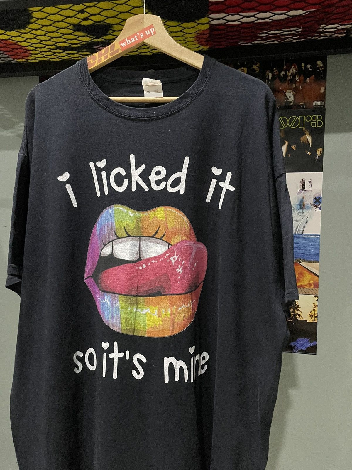 Vintage Vintage I licked It So Its Mine Tee Size US XXL / EU 58 / 5 - 2 Thumbnail