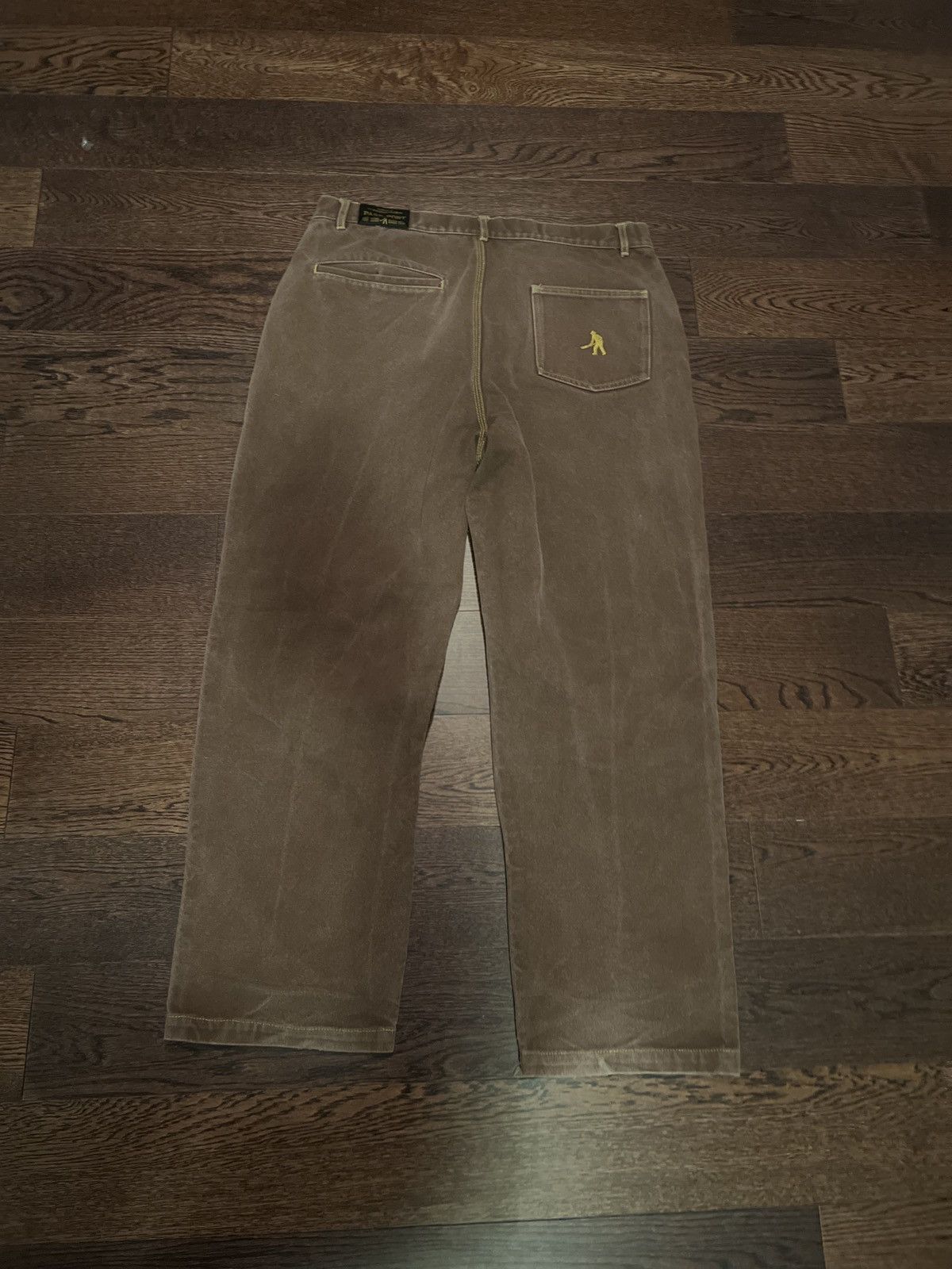 Passport Diggers club work pants (Gold contrast stitch)