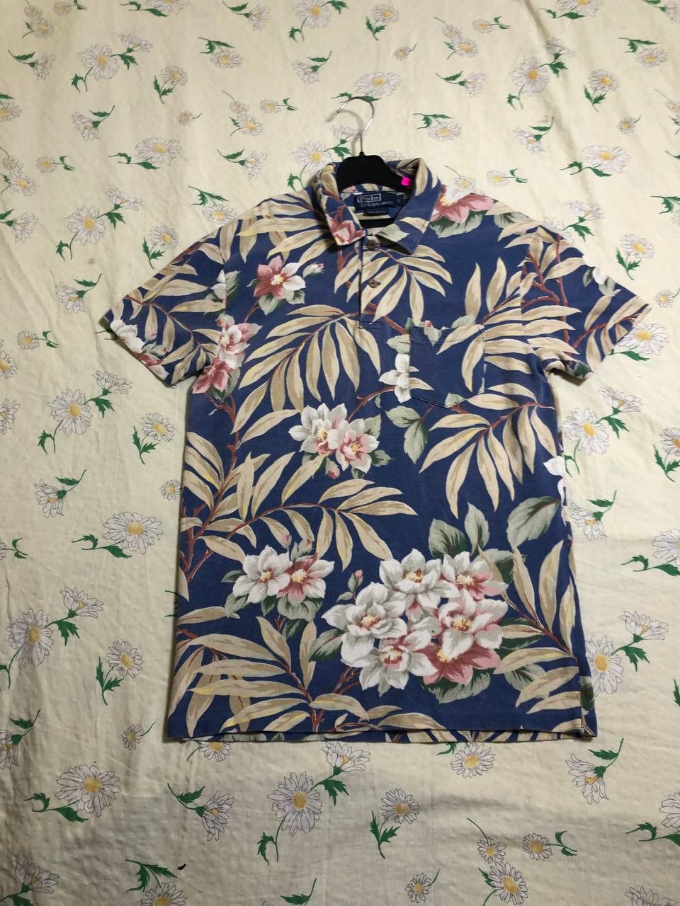 Polo Ralph Lauren Vintage Polo Ralph Lauren Floral Hawiian t Shirt 90’s Size US L / EU 52-54 / 3 - 1 Thumbnail