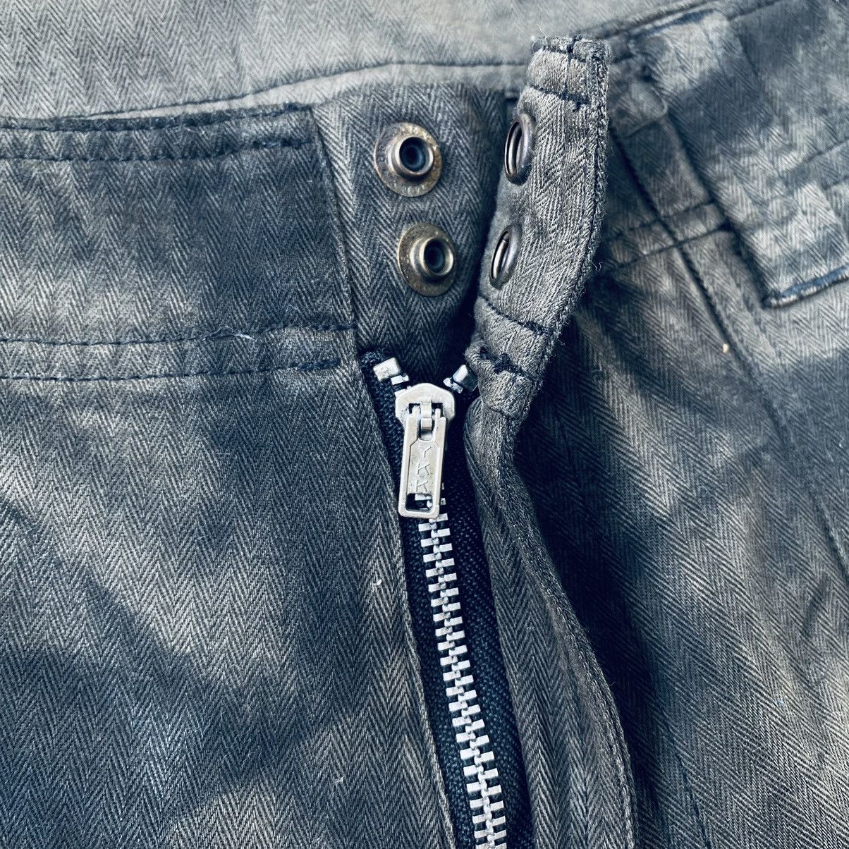 5351 POUR LES HOMMES Vintage 5351 Pour Les Hommes Flared Zipper Pants Size US 35 - 10 Thumbnail