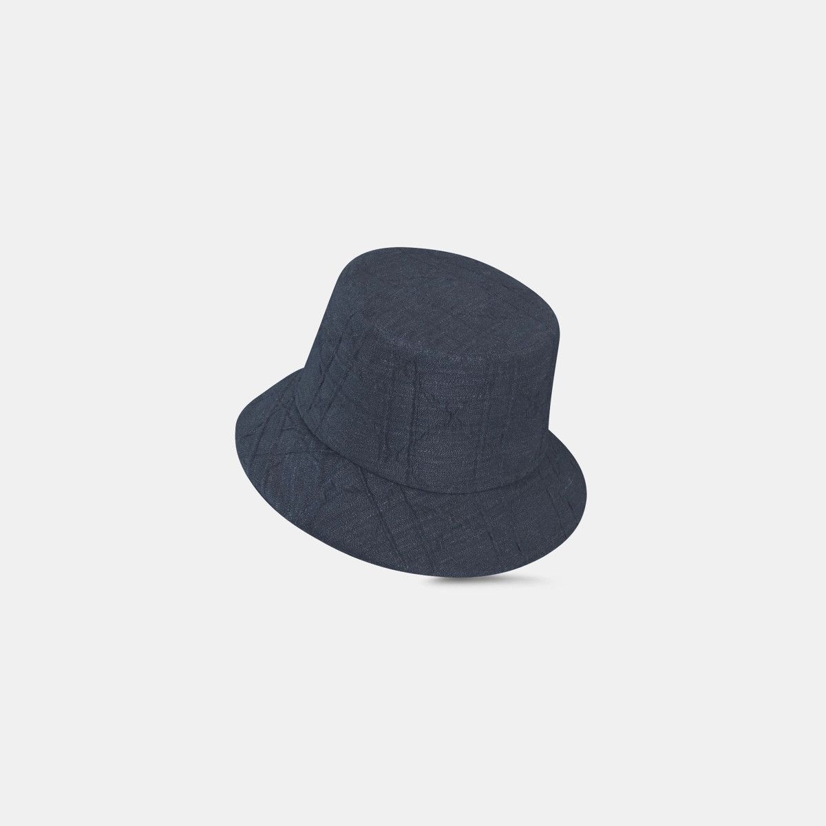 Dior o1bcso1str0226 Size:OS/Small Brim Bucket Hat in Deep Blue Size ONE SIZE - 3 Thumbnail
