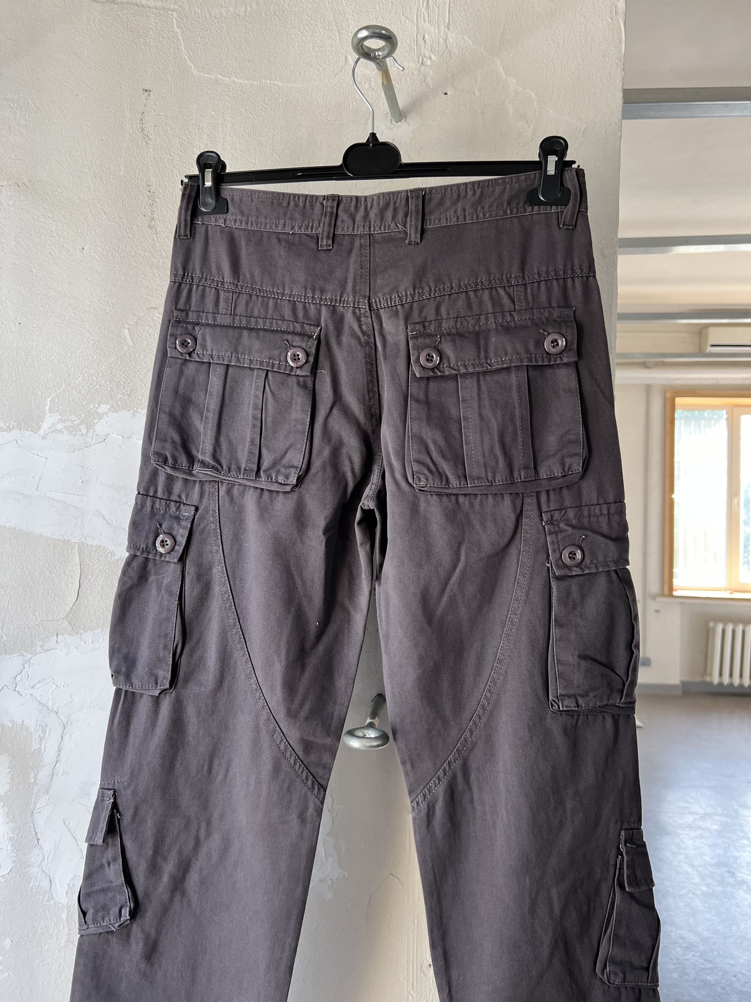 Japanese Brand Multi Pocket Vintage No-Name Cargo Pants Size US 32 / EU 48 - 4 Thumbnail