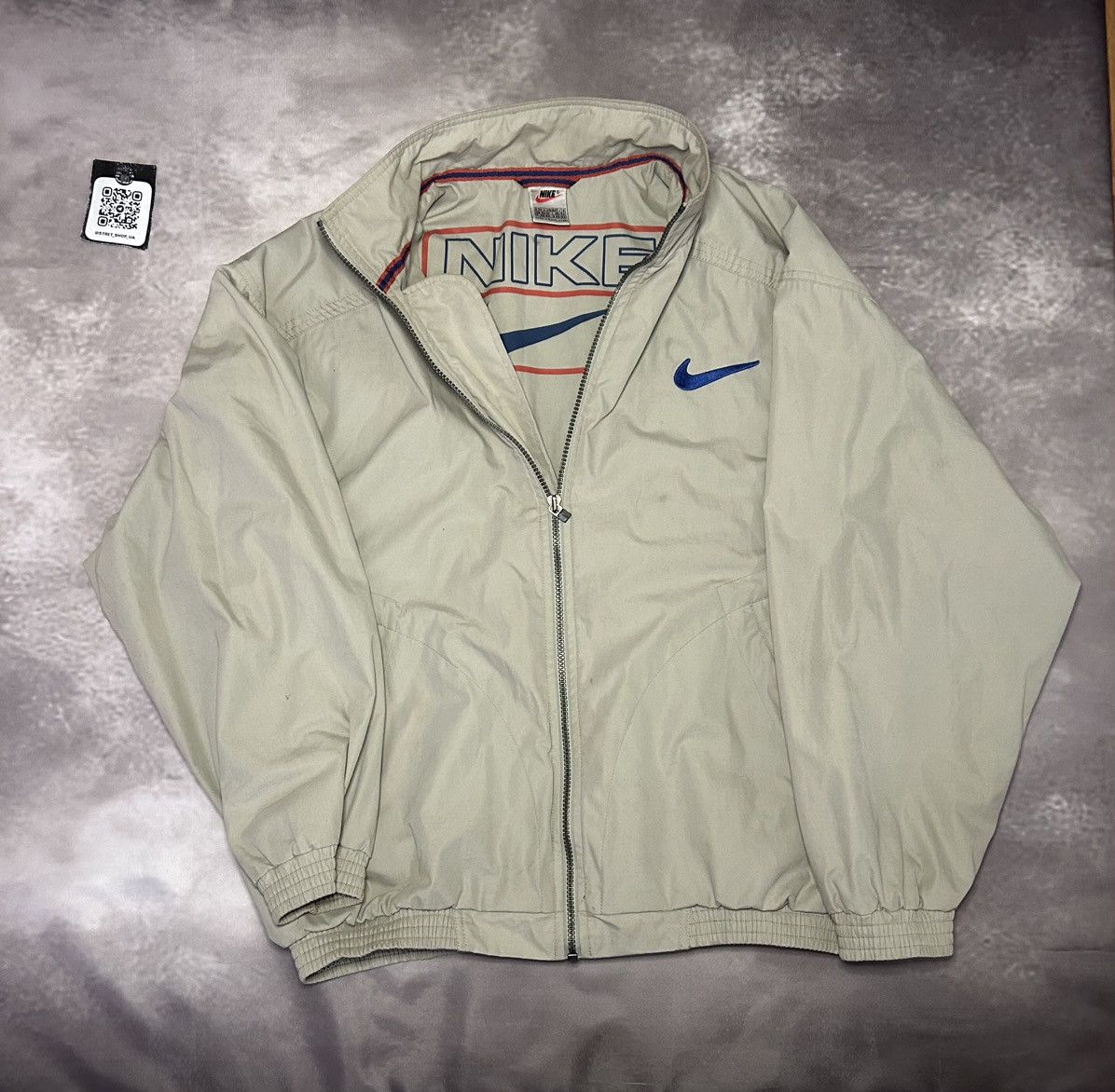 Nike Nike Jacket Nylon Vintage swoosh Logo Zip Size US M / EU 48-50 / 2 - 1 Thumbnail